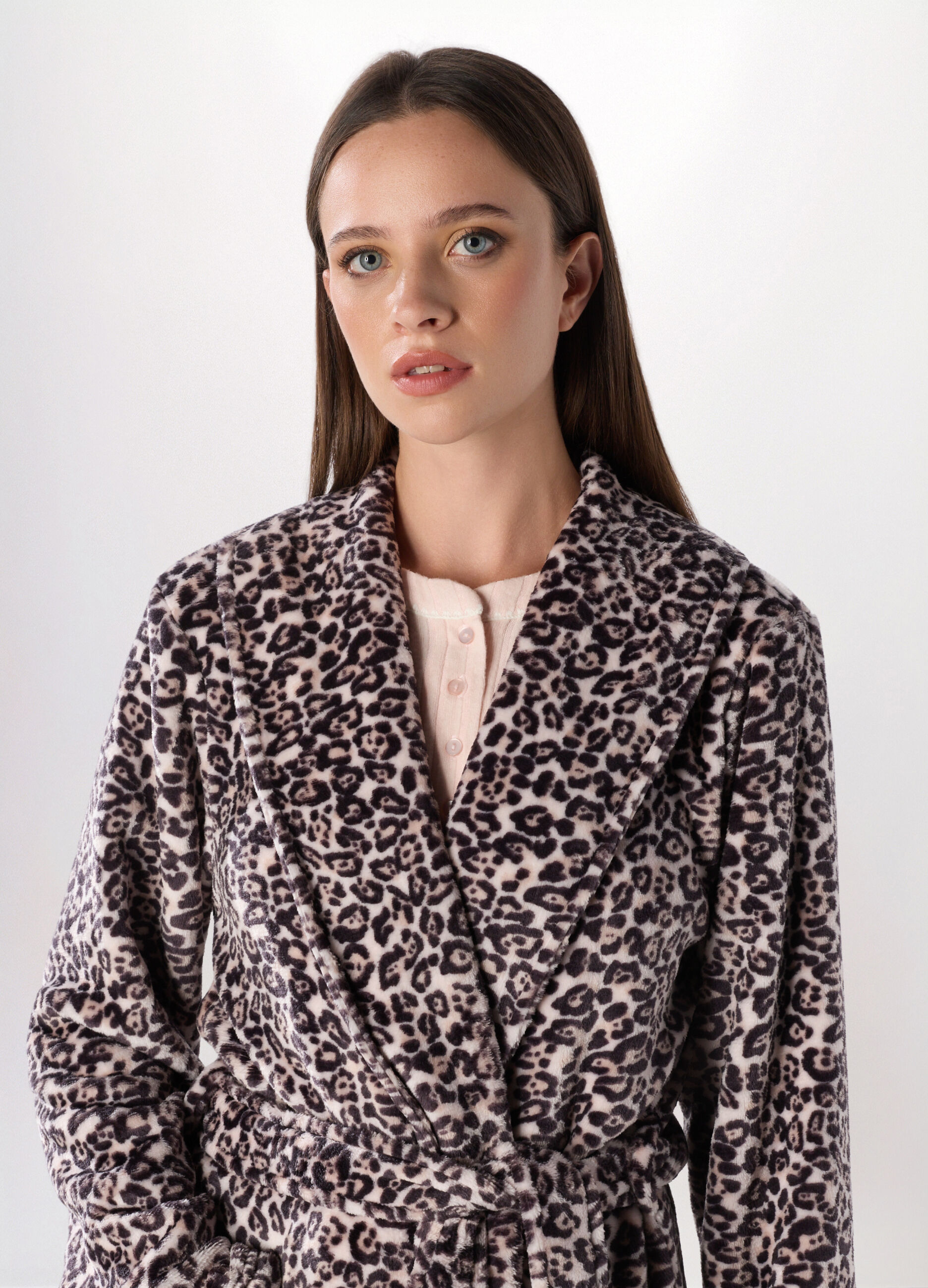 Vestaglia in coral fleece donna_2