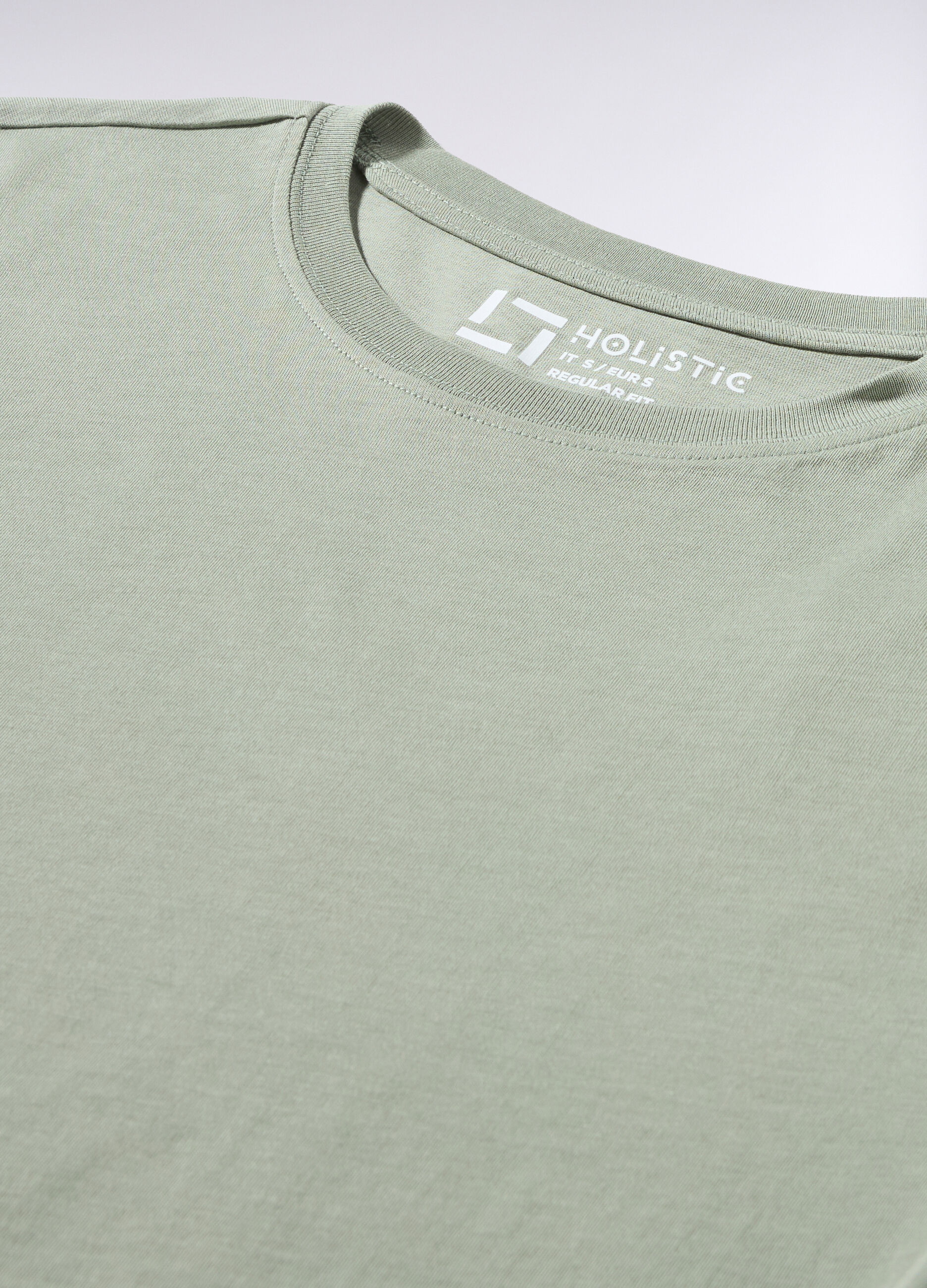 T-shirt girocollo in jersey di cotone uomo_1