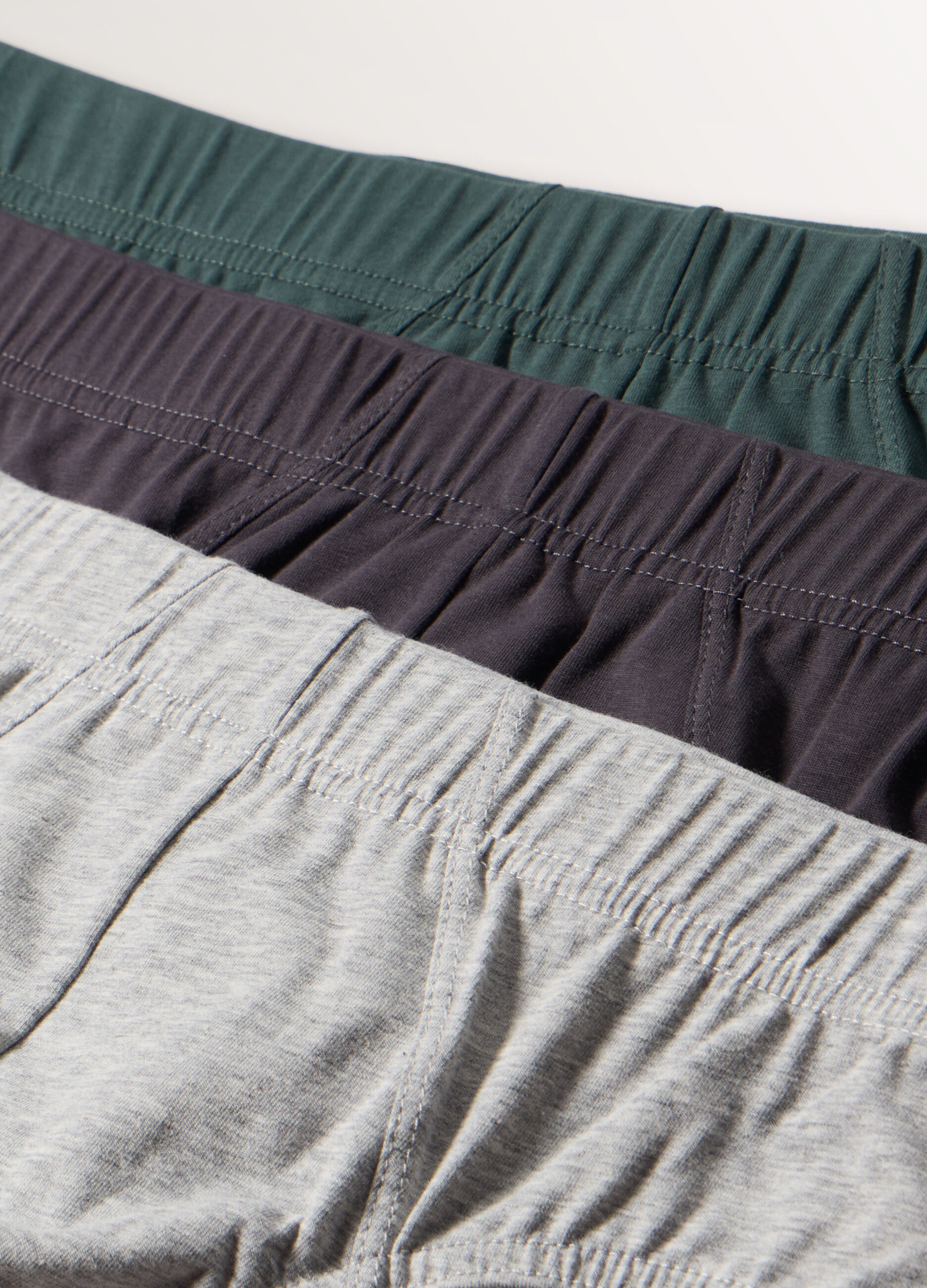 3 pack slip in cotone stretch uomo