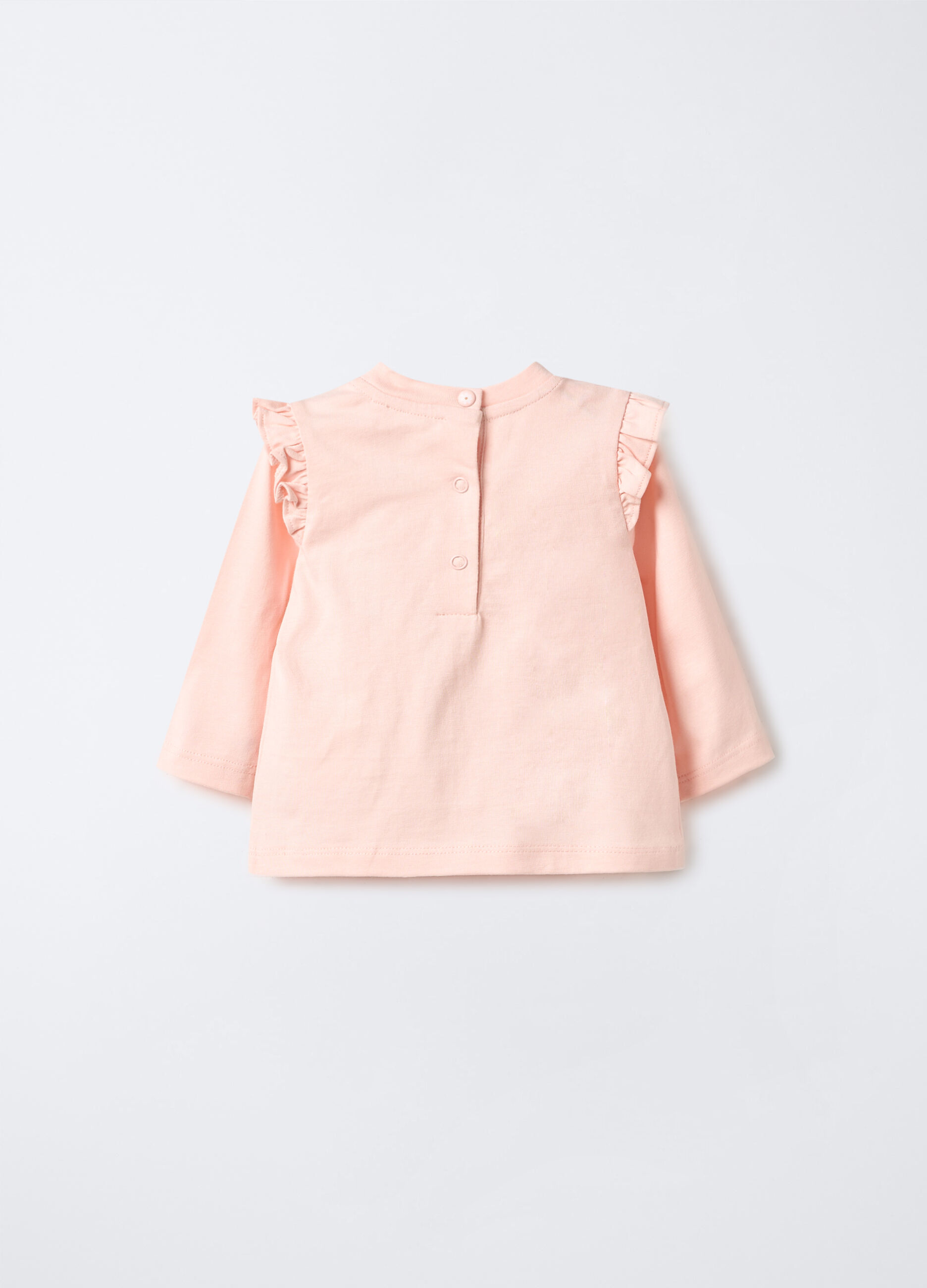 T-shirt in jersey di puro cotone neonata_1