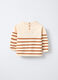 Maglione girocollo tricot misto cotone neonato_1