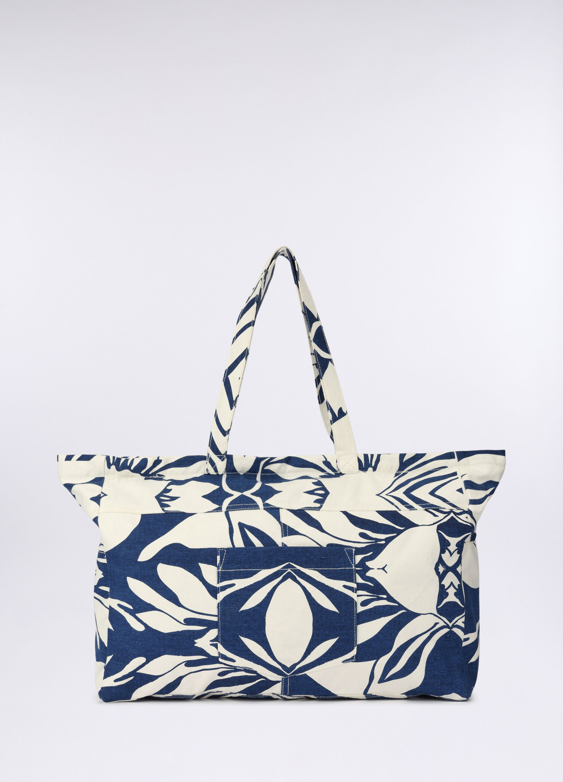 Borsa mare in cotone donna_0