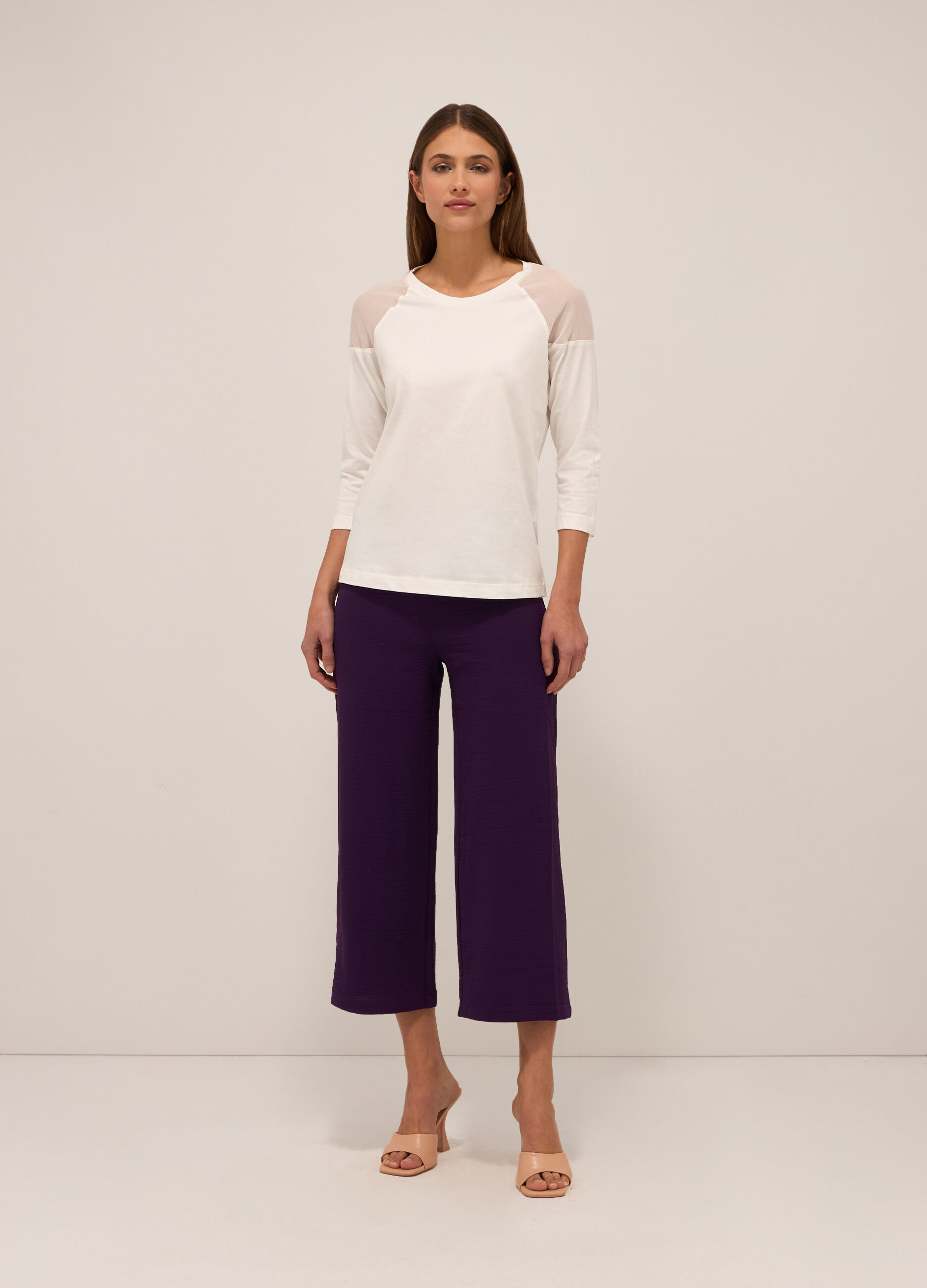 Pantaloni a vita alta donna