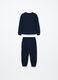 Jogging set in french terry di puro cotone bambino_1