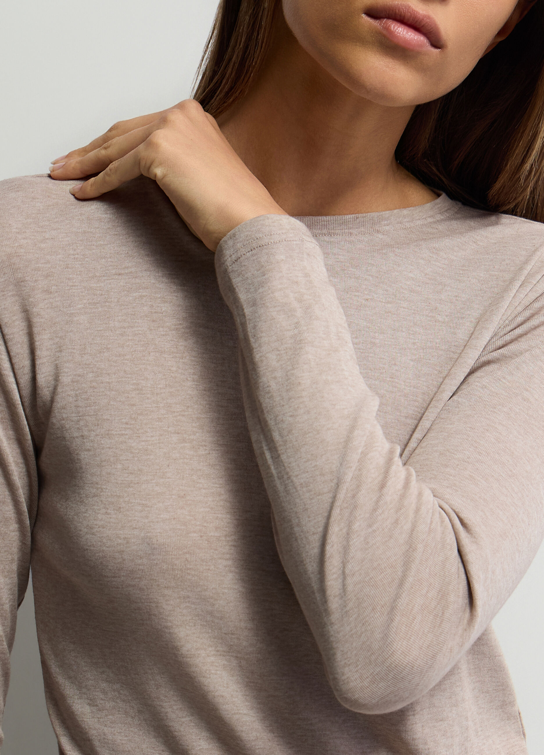 T-shirt girocollo donna_2
