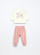 Set velour misto cotone neonata_0