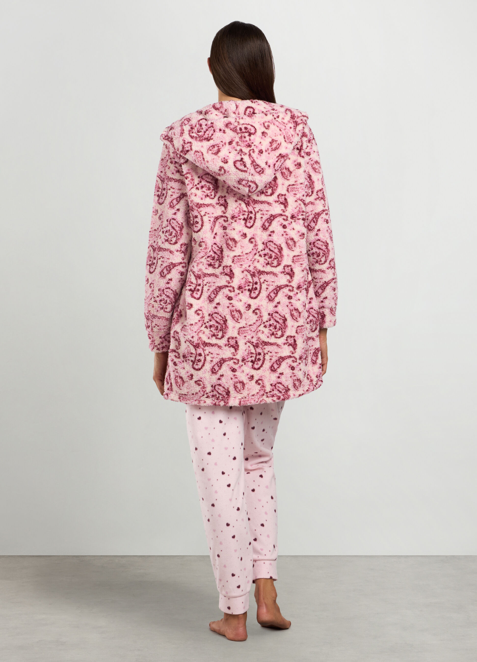Vestaglia in coral fleece donna_1