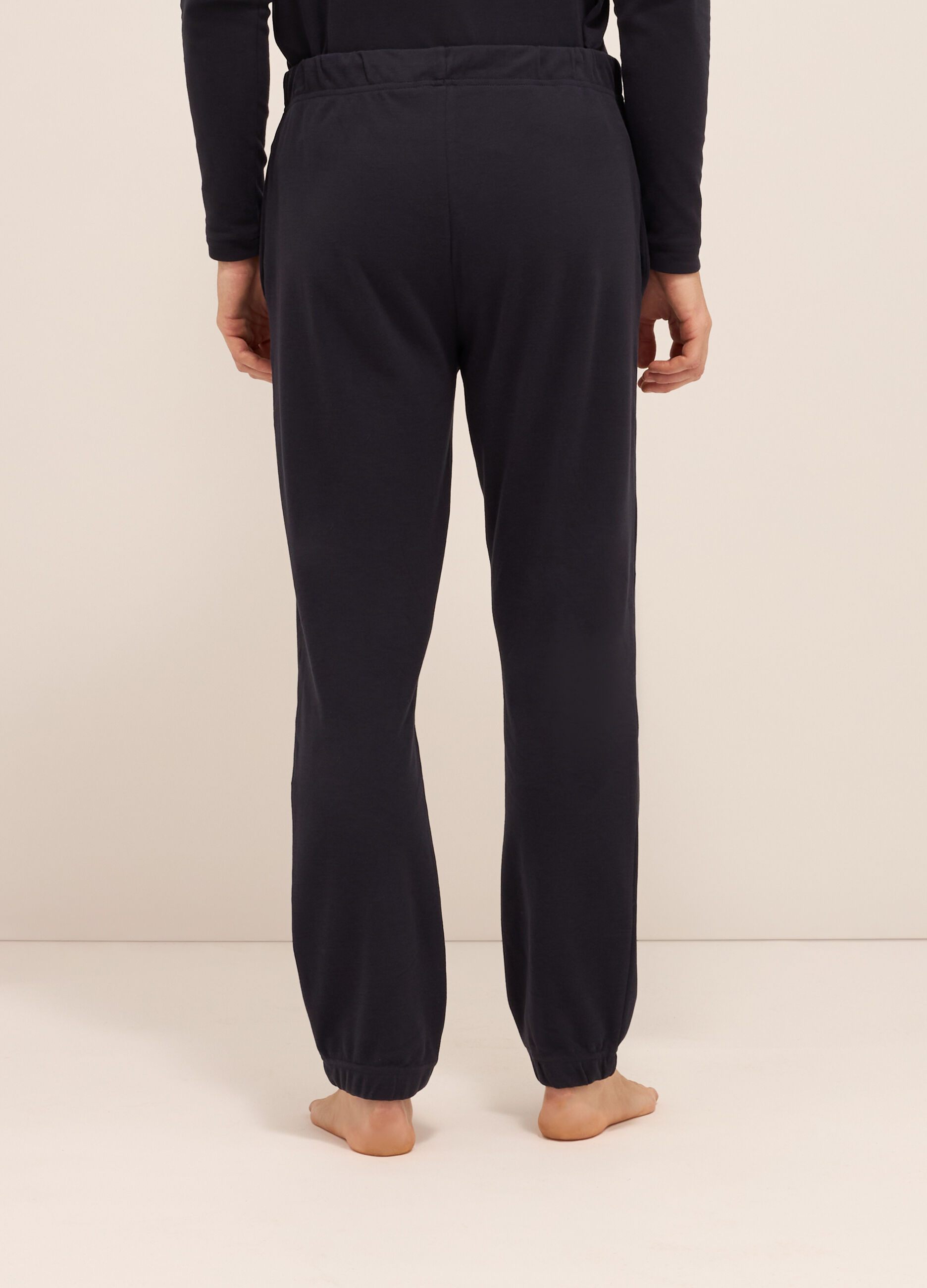Pantaloni del pigiama in puro cotone uomo_2