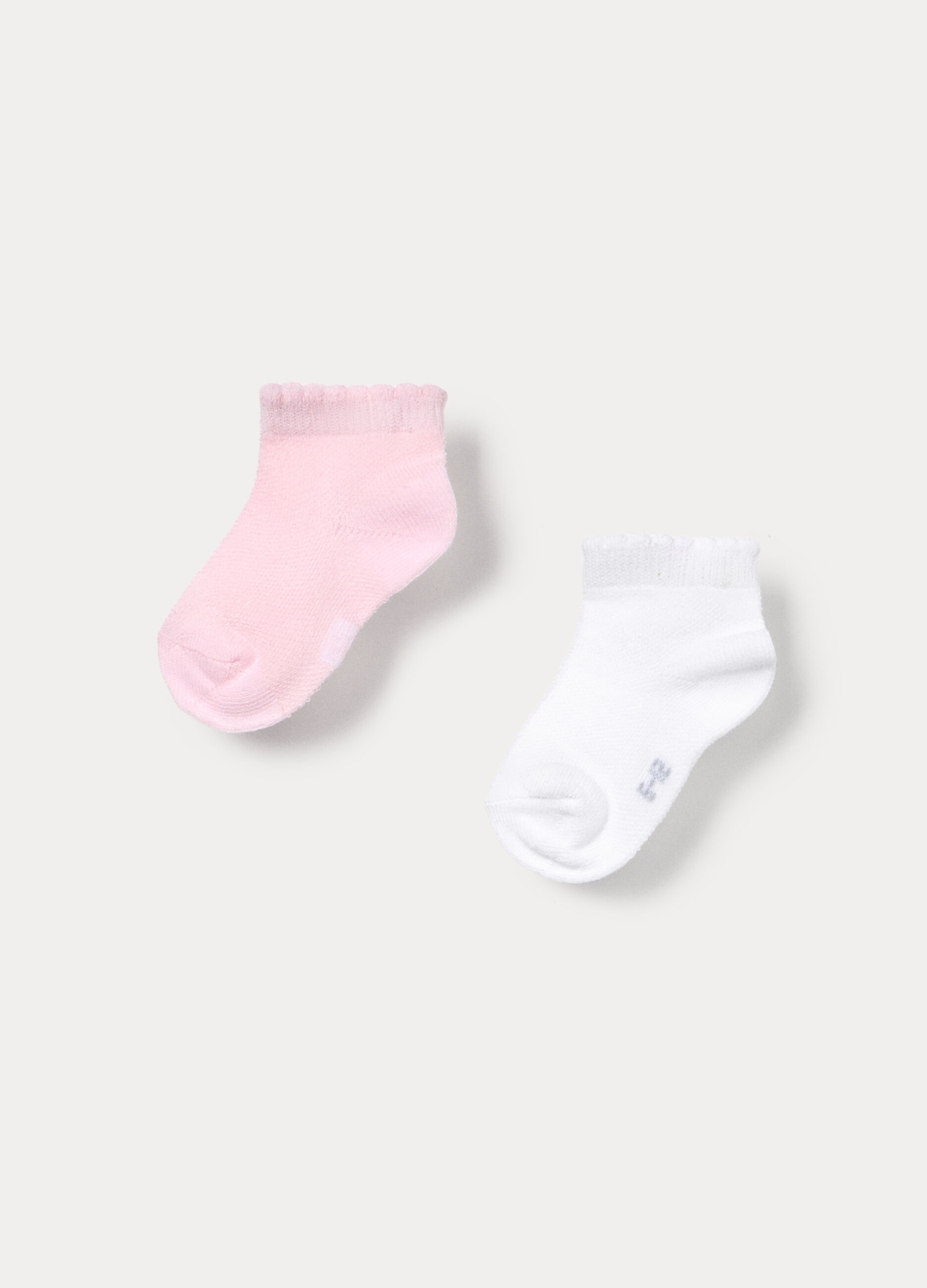 Pack 2 calze in cotone stretch _0