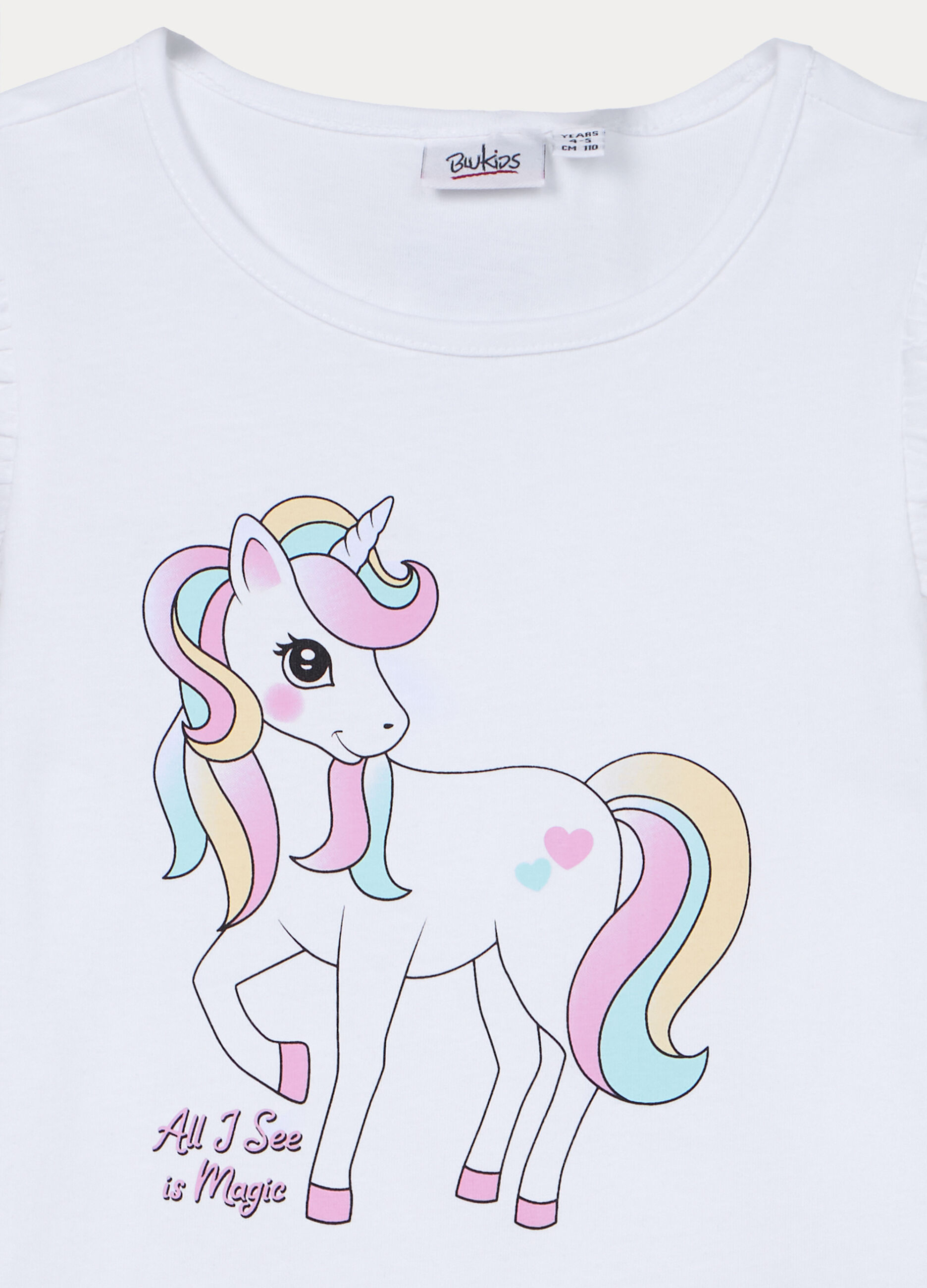 Jogging set in jersey di puro cotone bambina_2