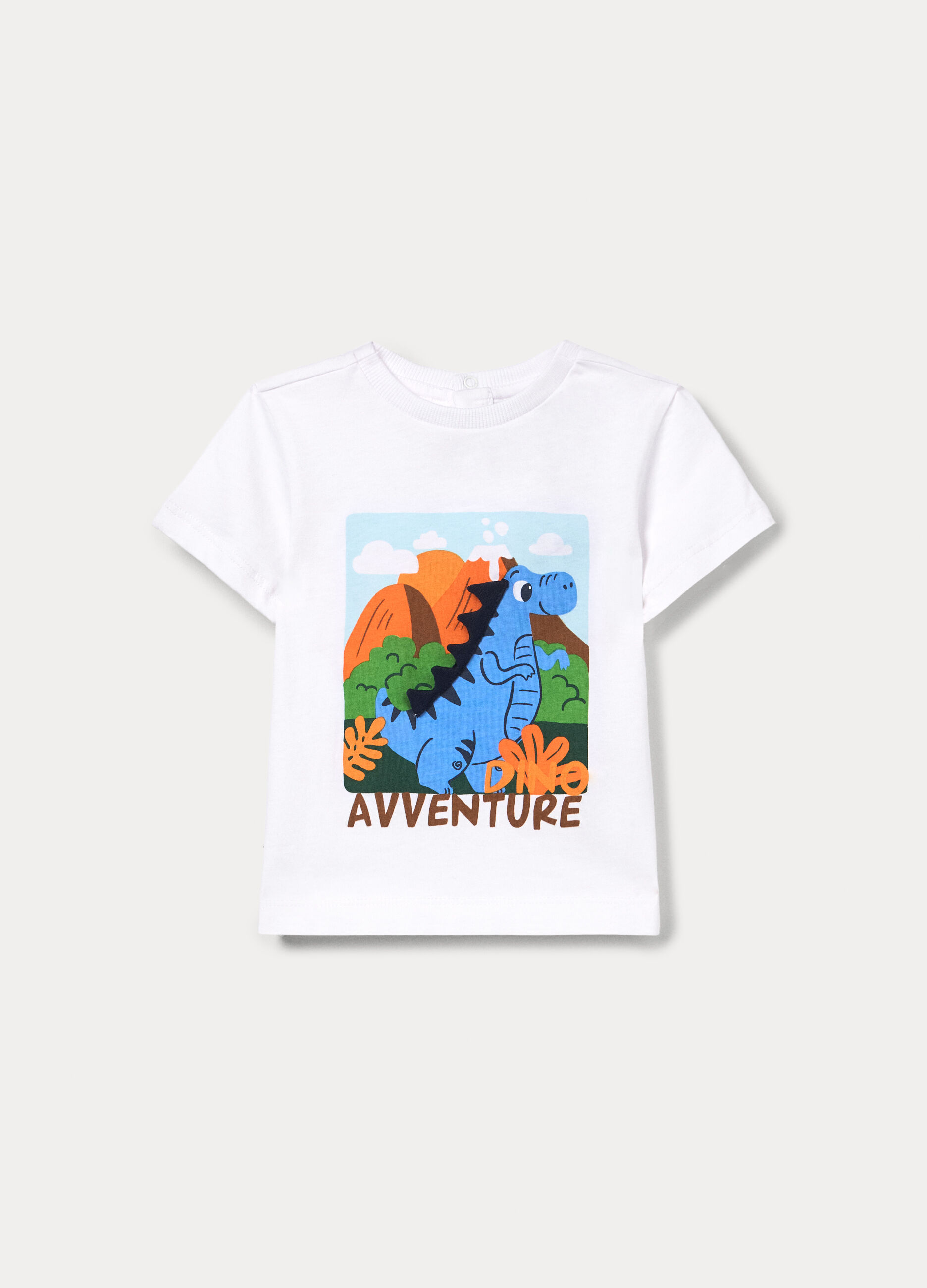 T-shirt in jersey di puro cotone bimbo_0