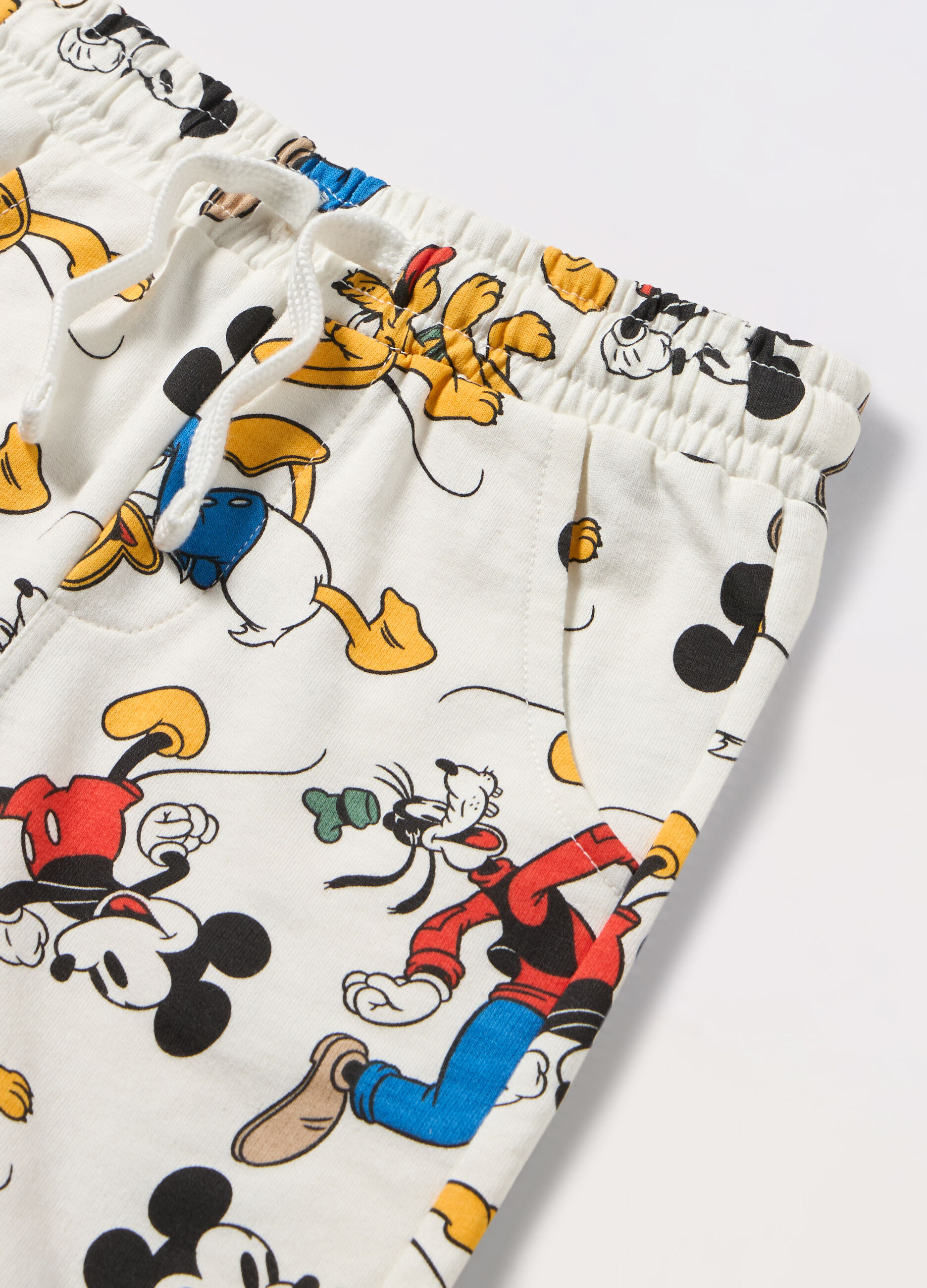 Shorts in french terry di puro cotone neonato_1