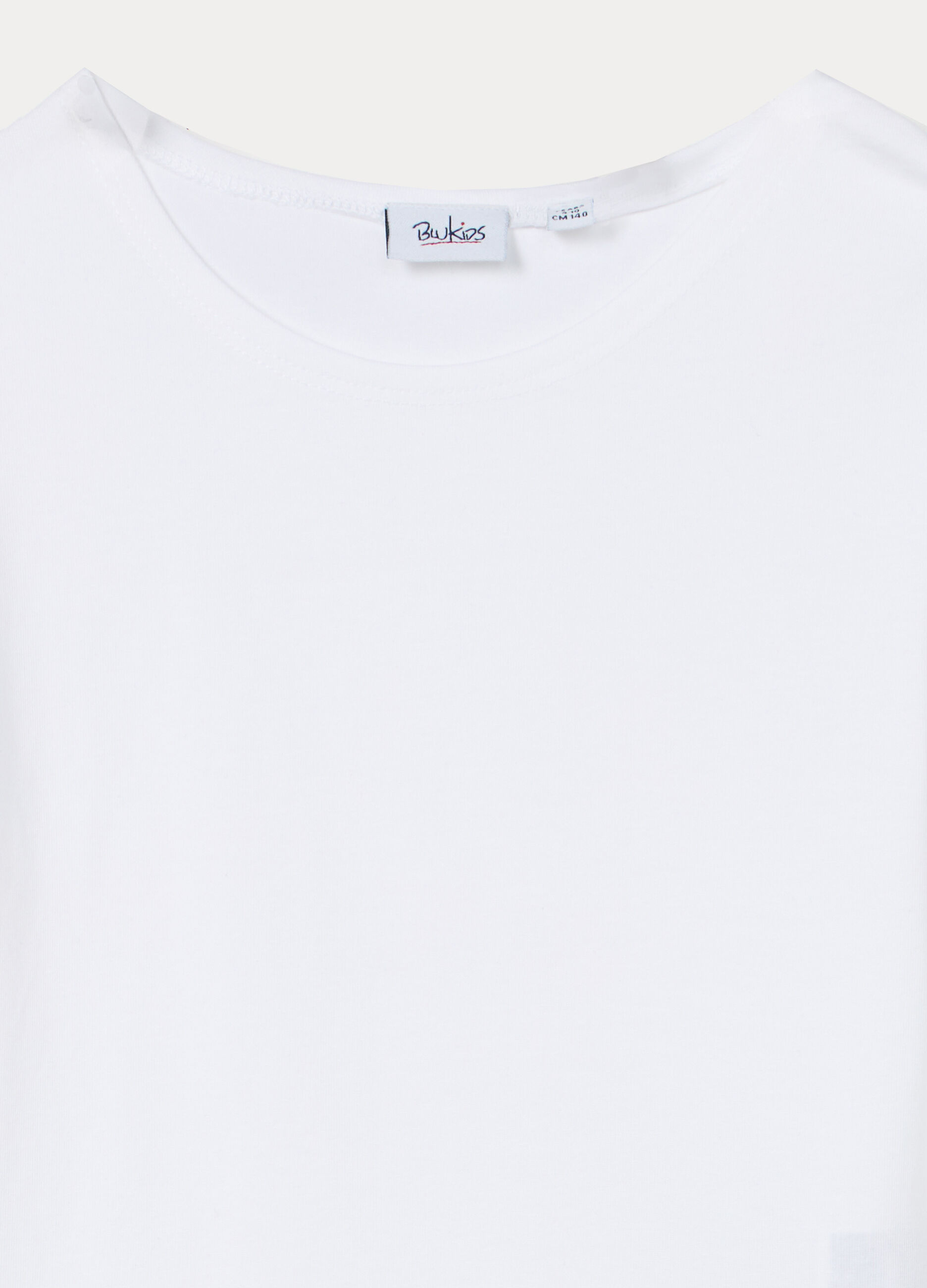 T-shirt in jersey di cotone stretch ragazza_2