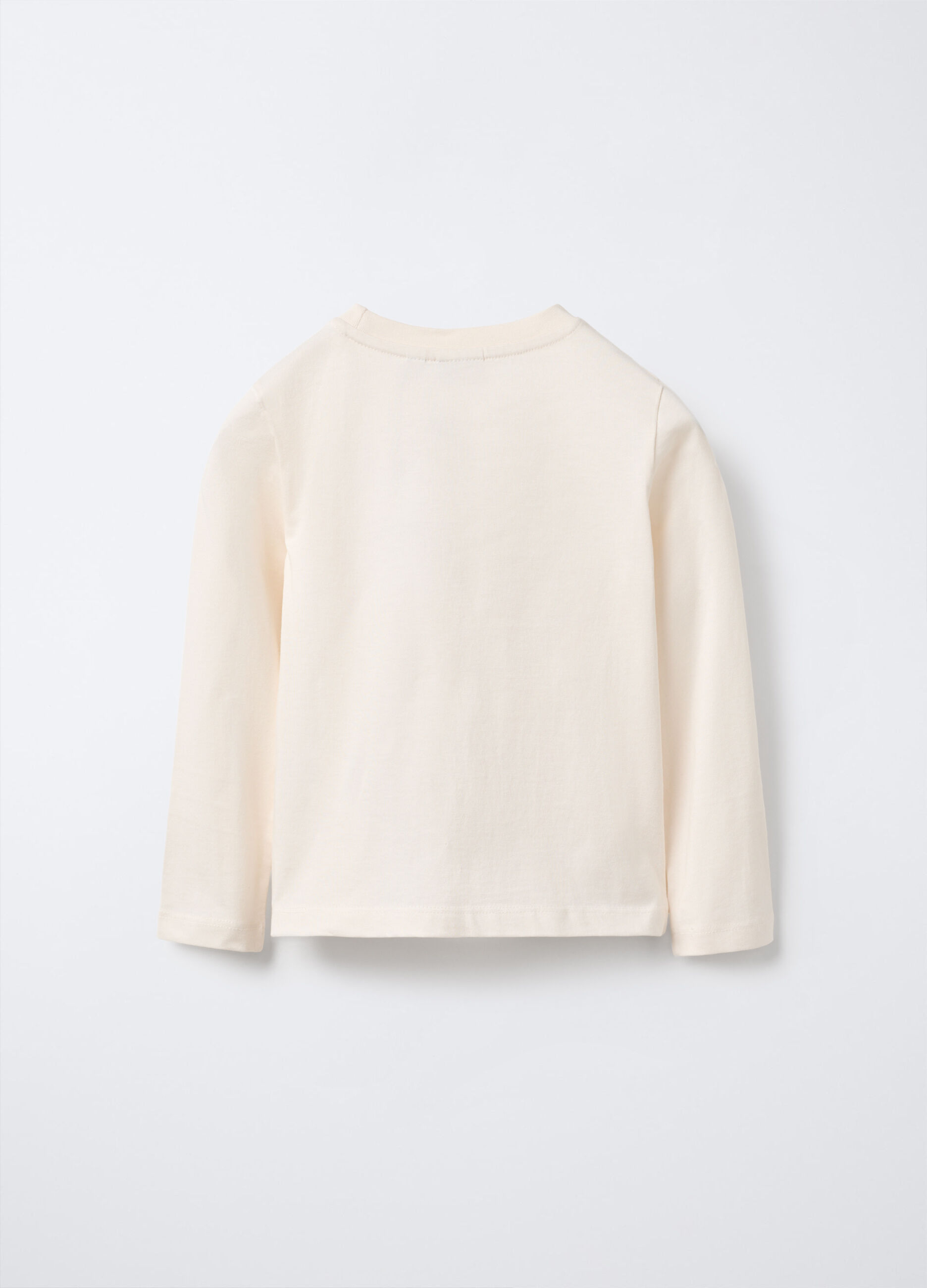 T-shirt in jersey di puro cotone bambina_1