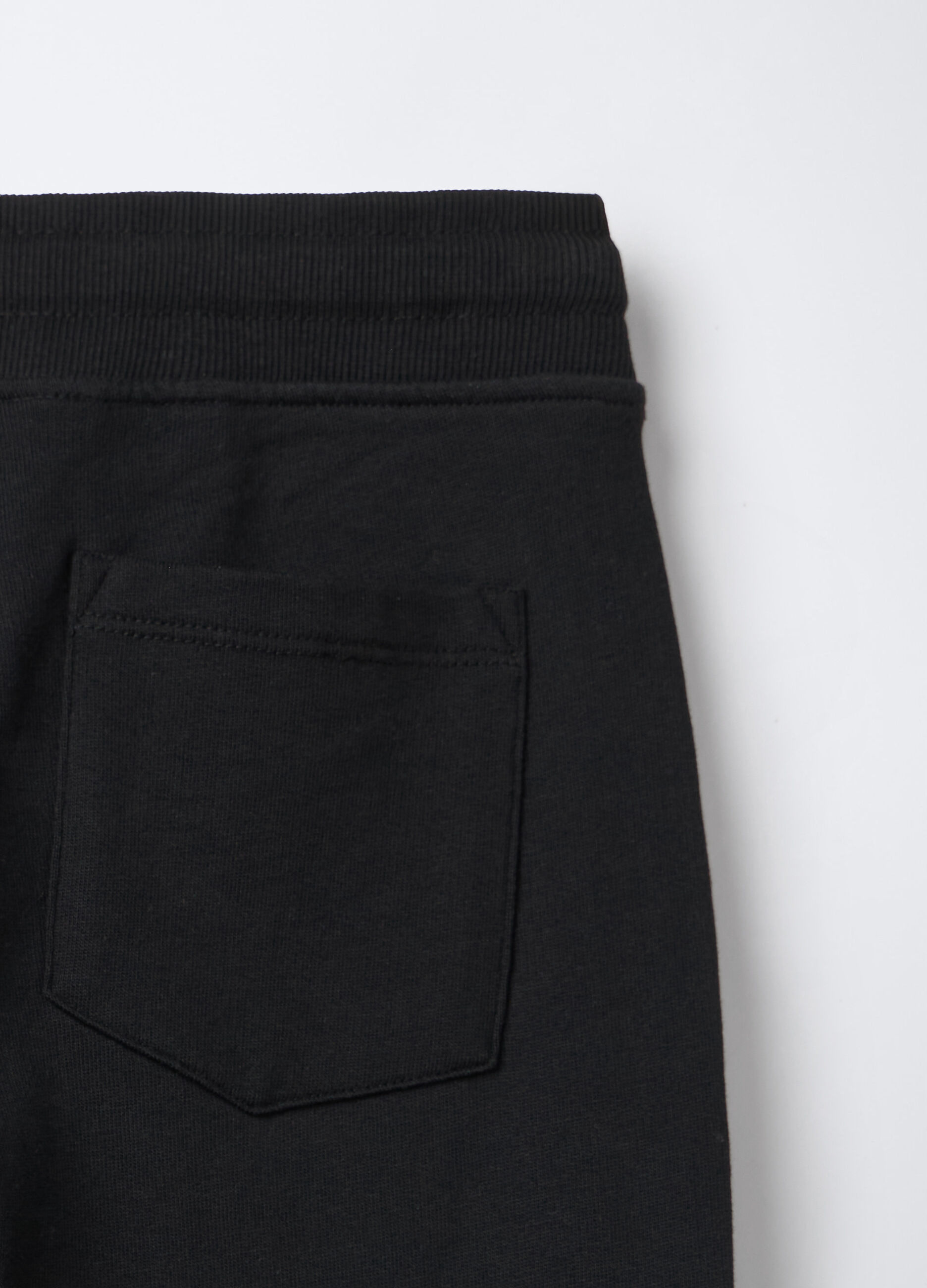 Jogger in cotone garzato Fit Regular ragazzo_2