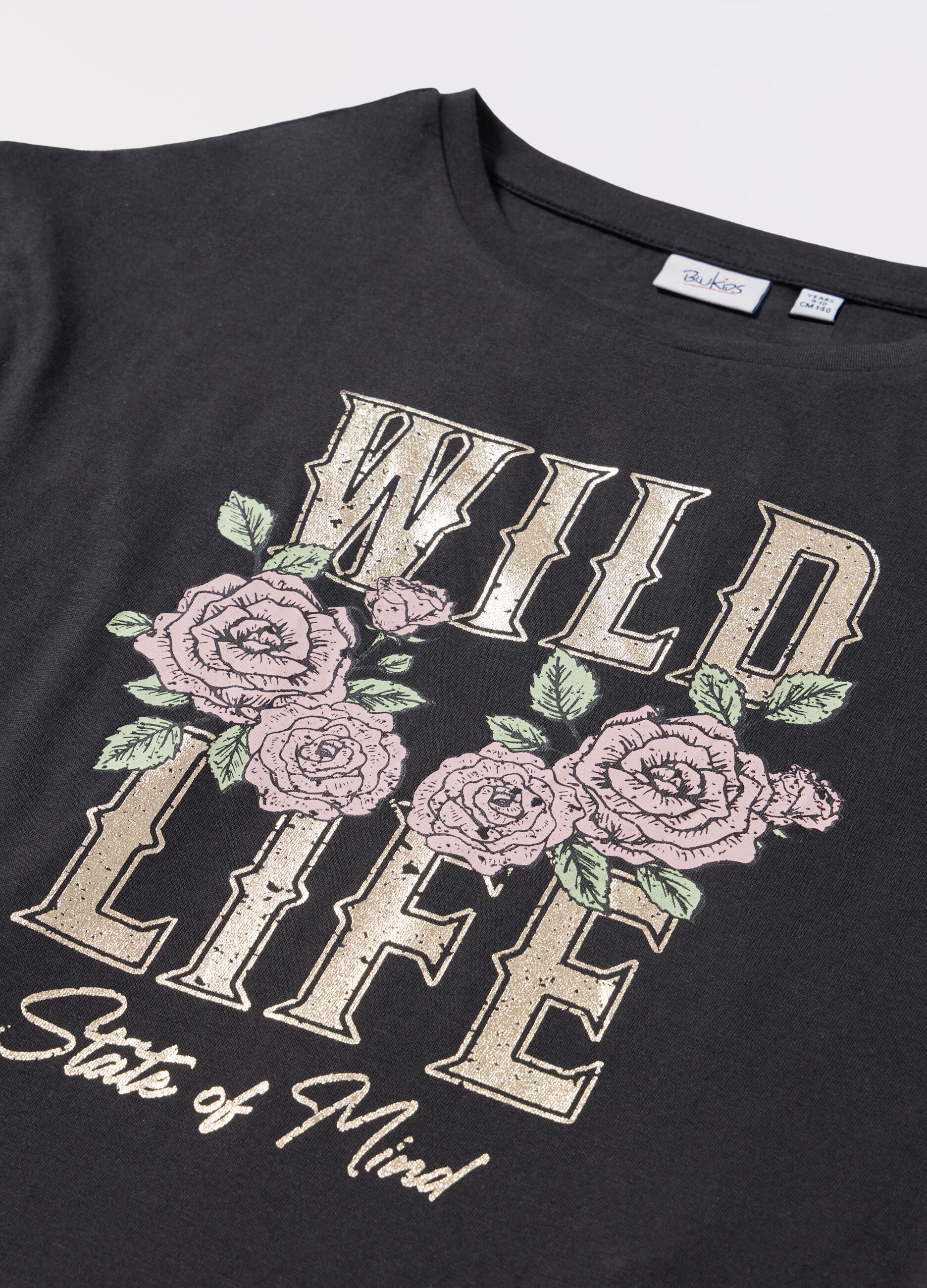 T-shirt in jersey di puro cotone ragazza_1