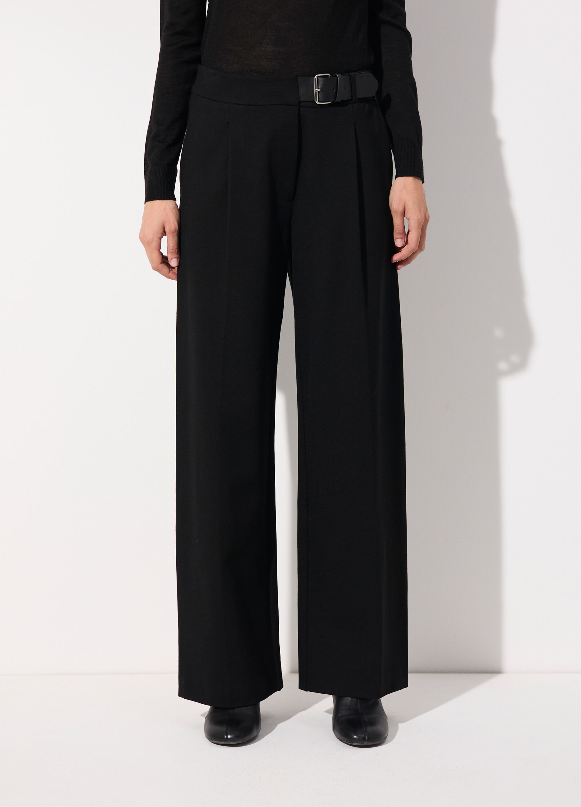 Pantalone palazzo in punto milano donna_1