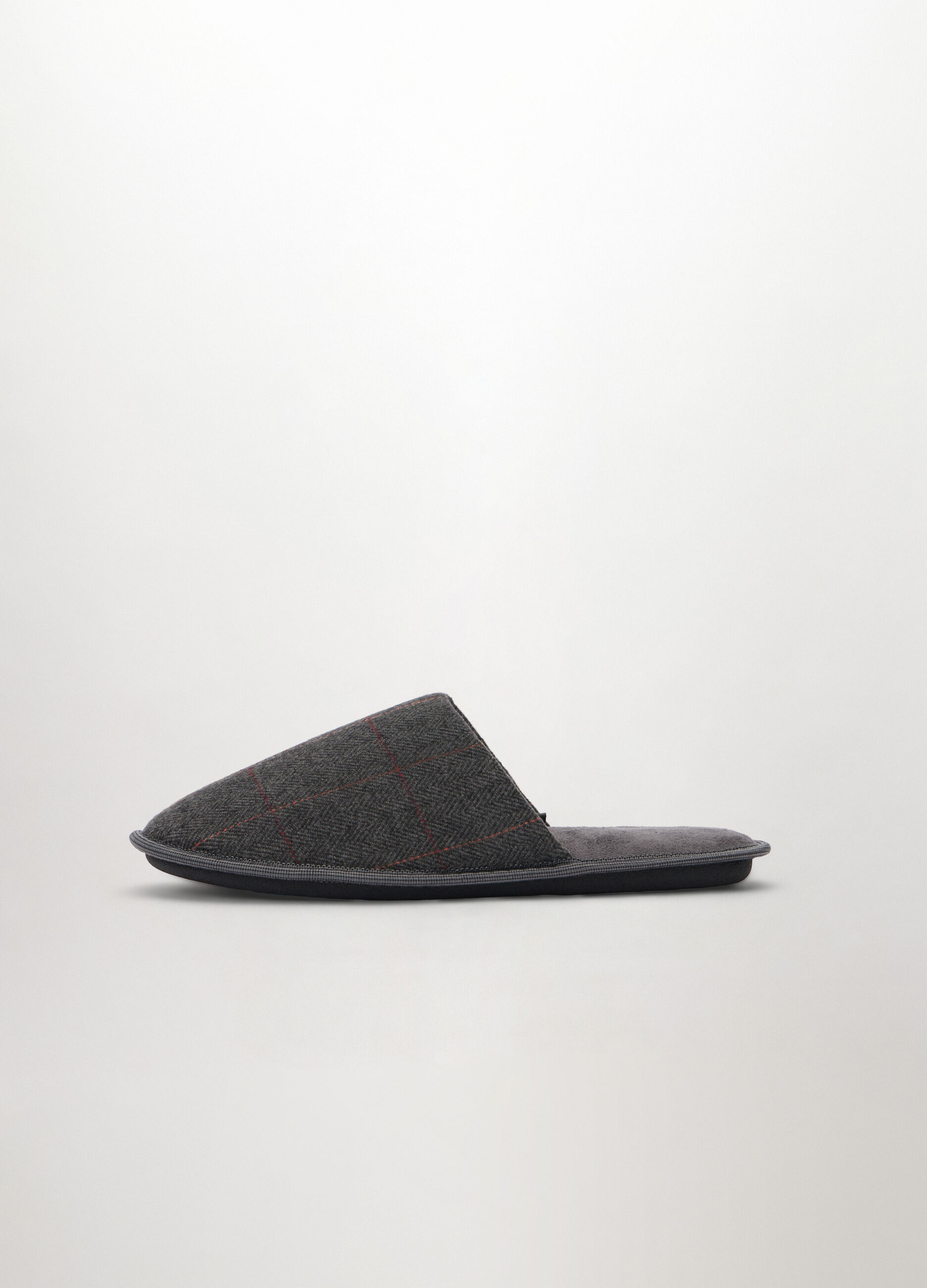 Pantofole con motivo chevron uomo_0