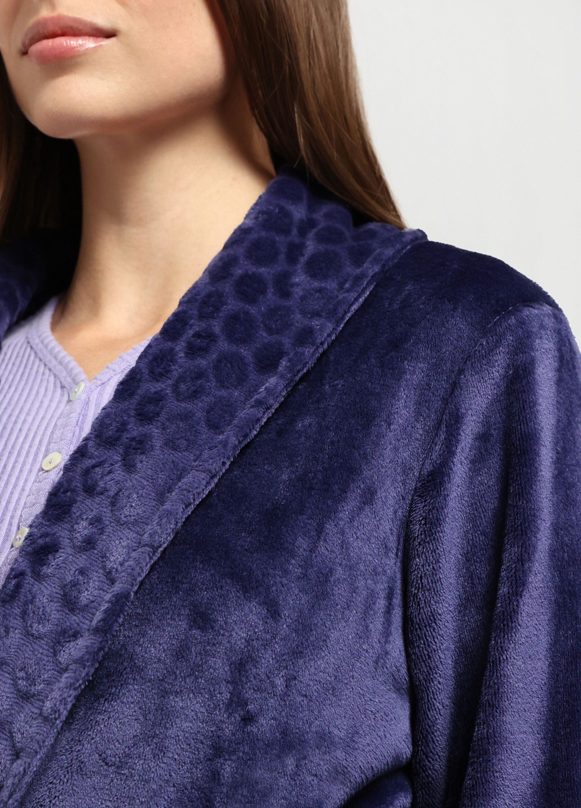 Vestaglia in coral fleece donna_2