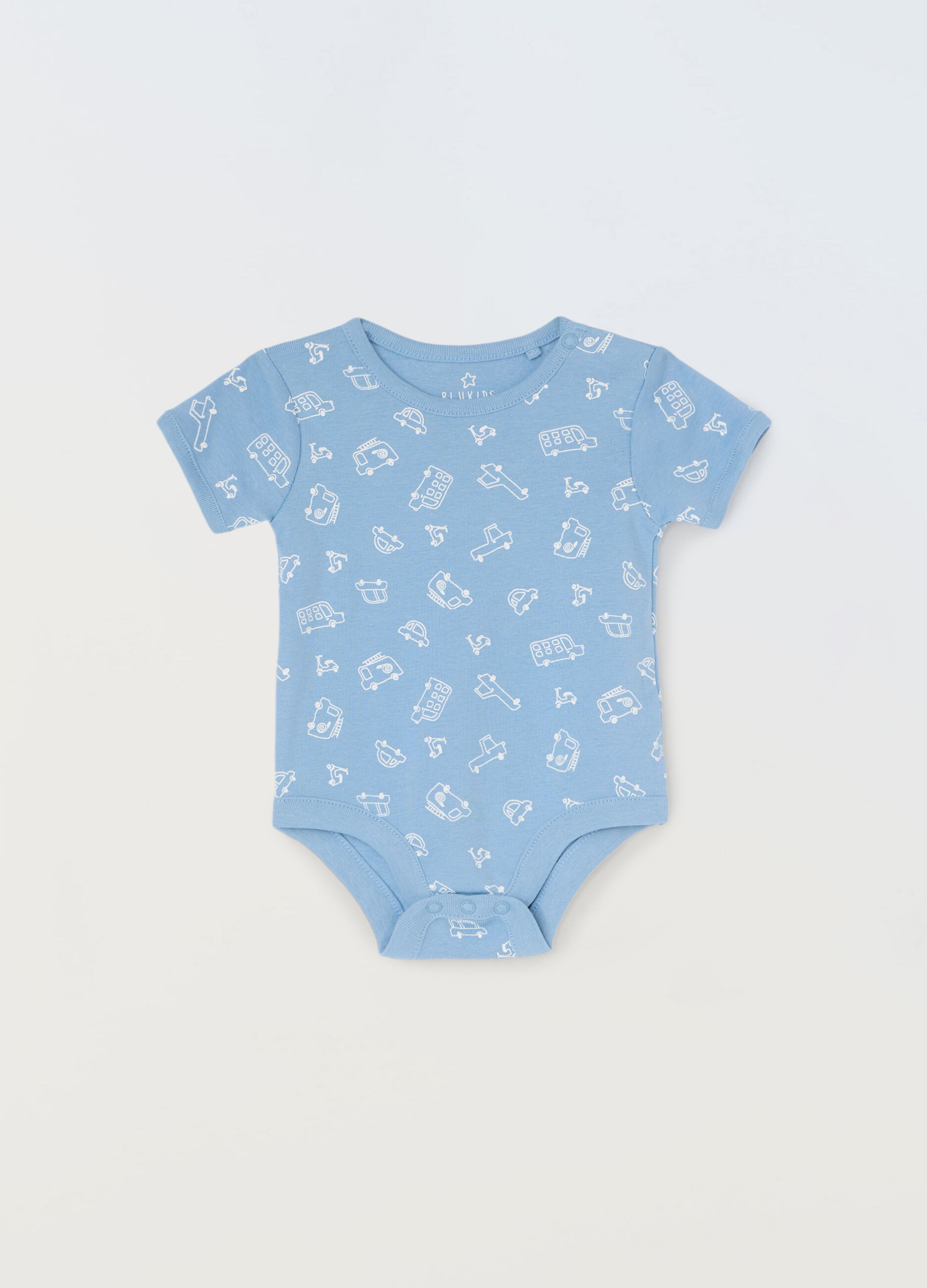 Body in puro cotone neonato_0