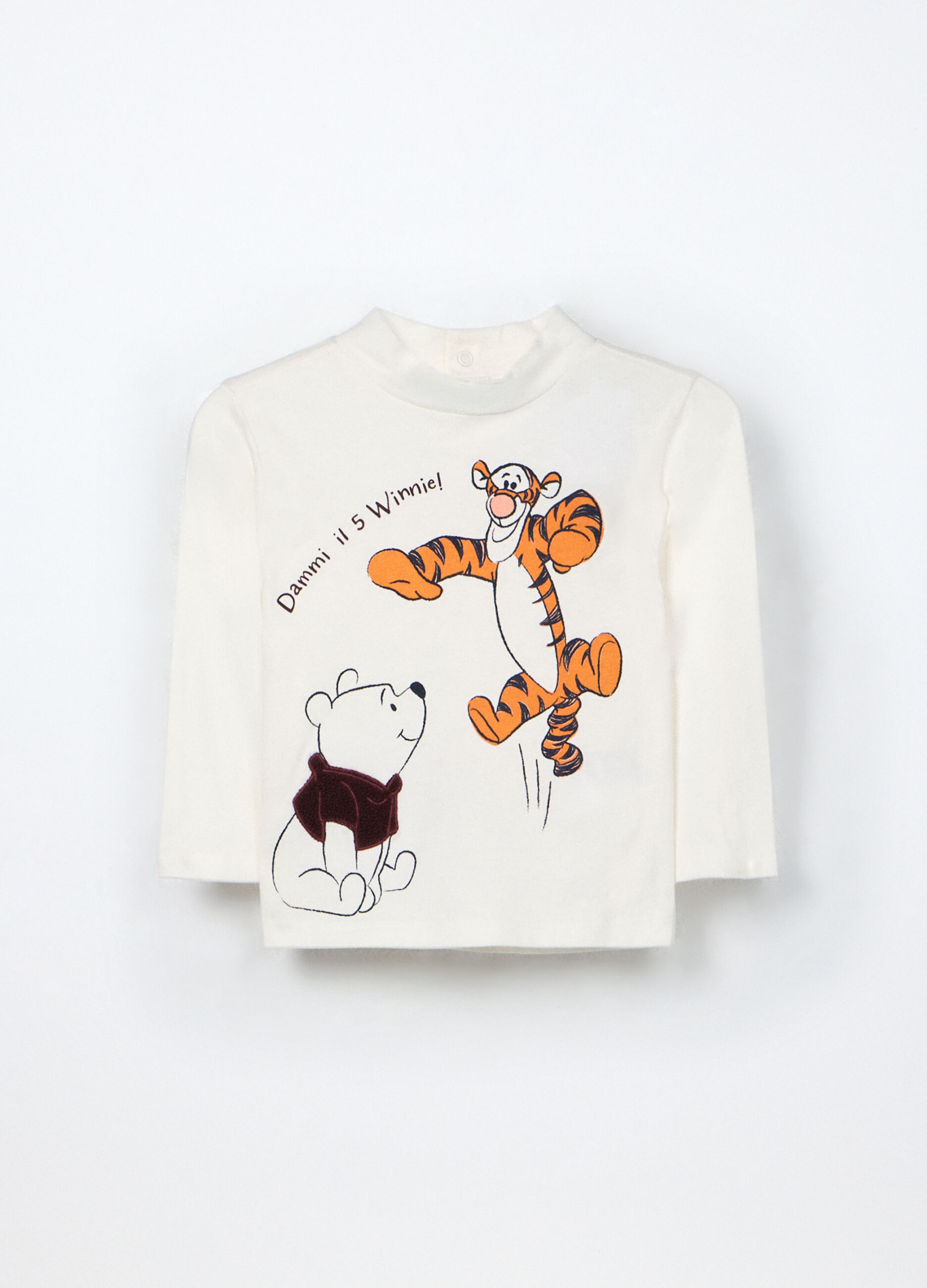 Lupetto in jersey di puro cotone neonato_0