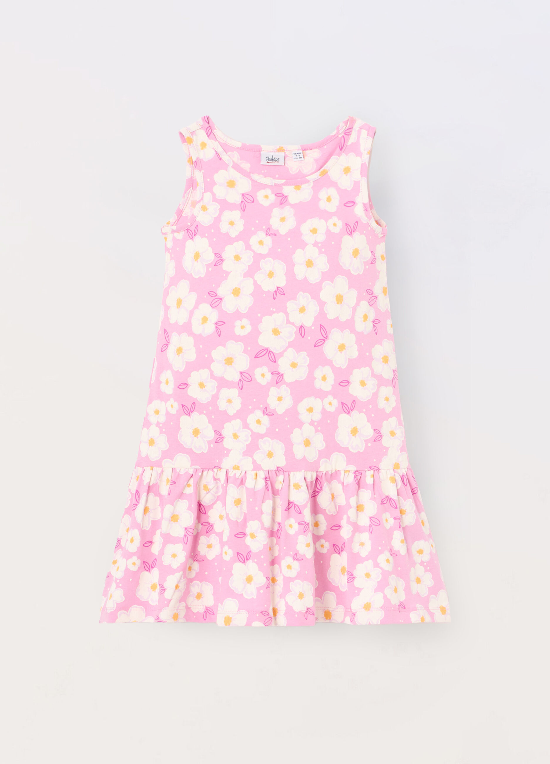 Vestito in jersey di puro cotone bambina_0
