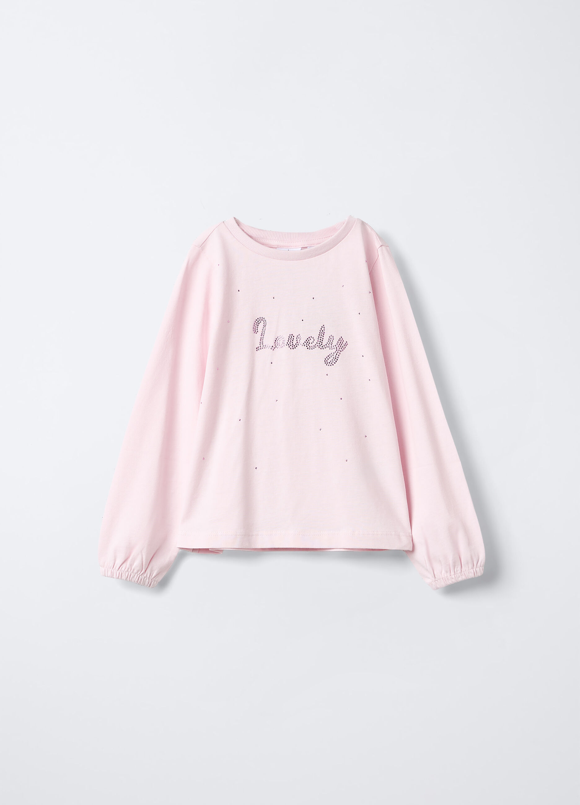 T-shirt in jersey di puro cotone Boxi Fit bambina_0