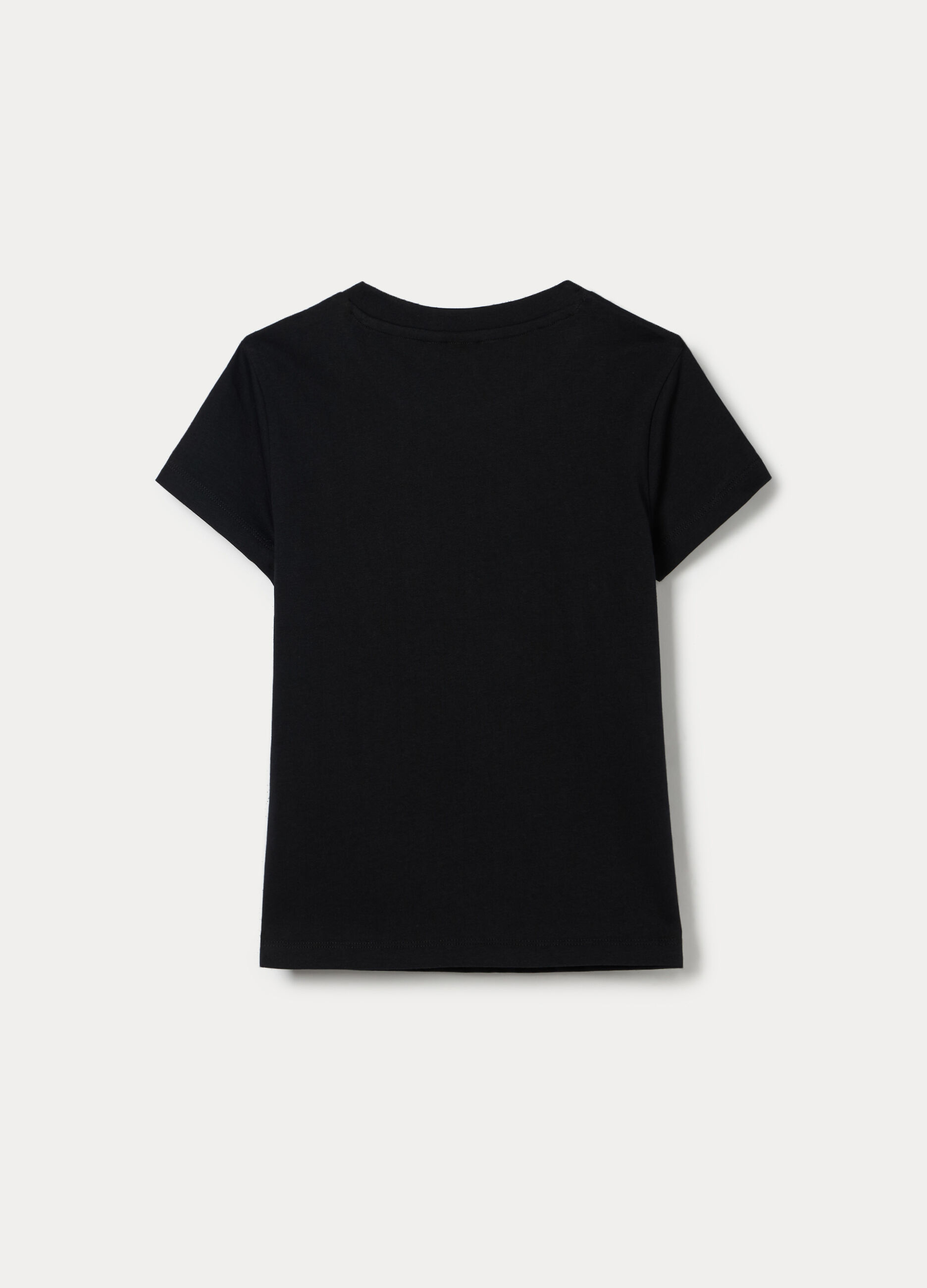 T-shirt Stitch in jersey di puro cotone ragazza_1