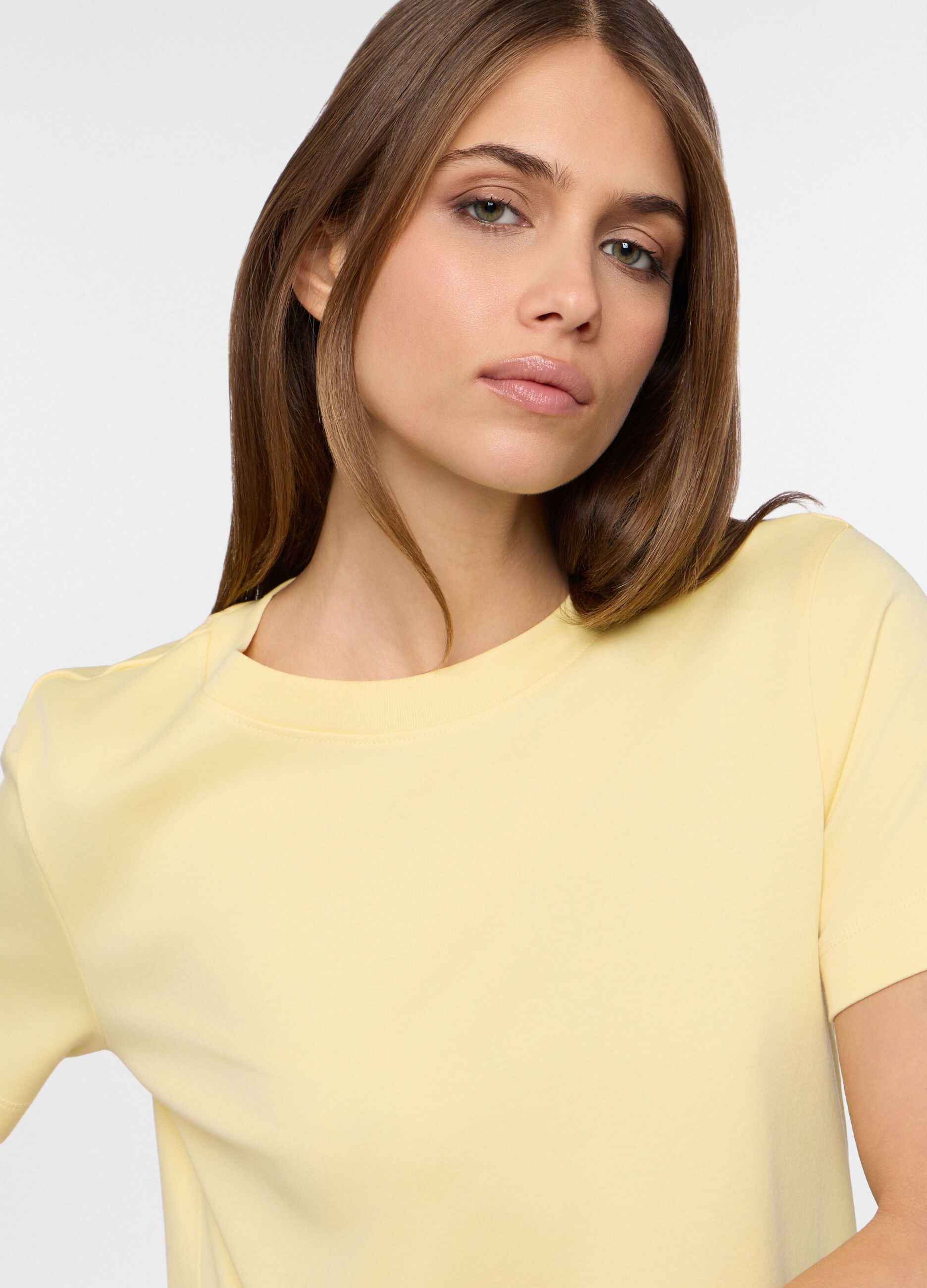 T-shirt girocollo donna_2