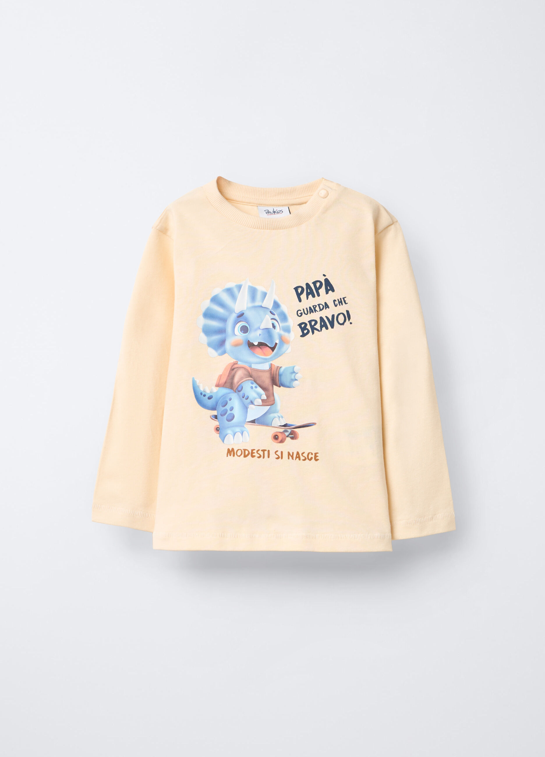 T-shirt in jersey di puro cotone bimbo_0