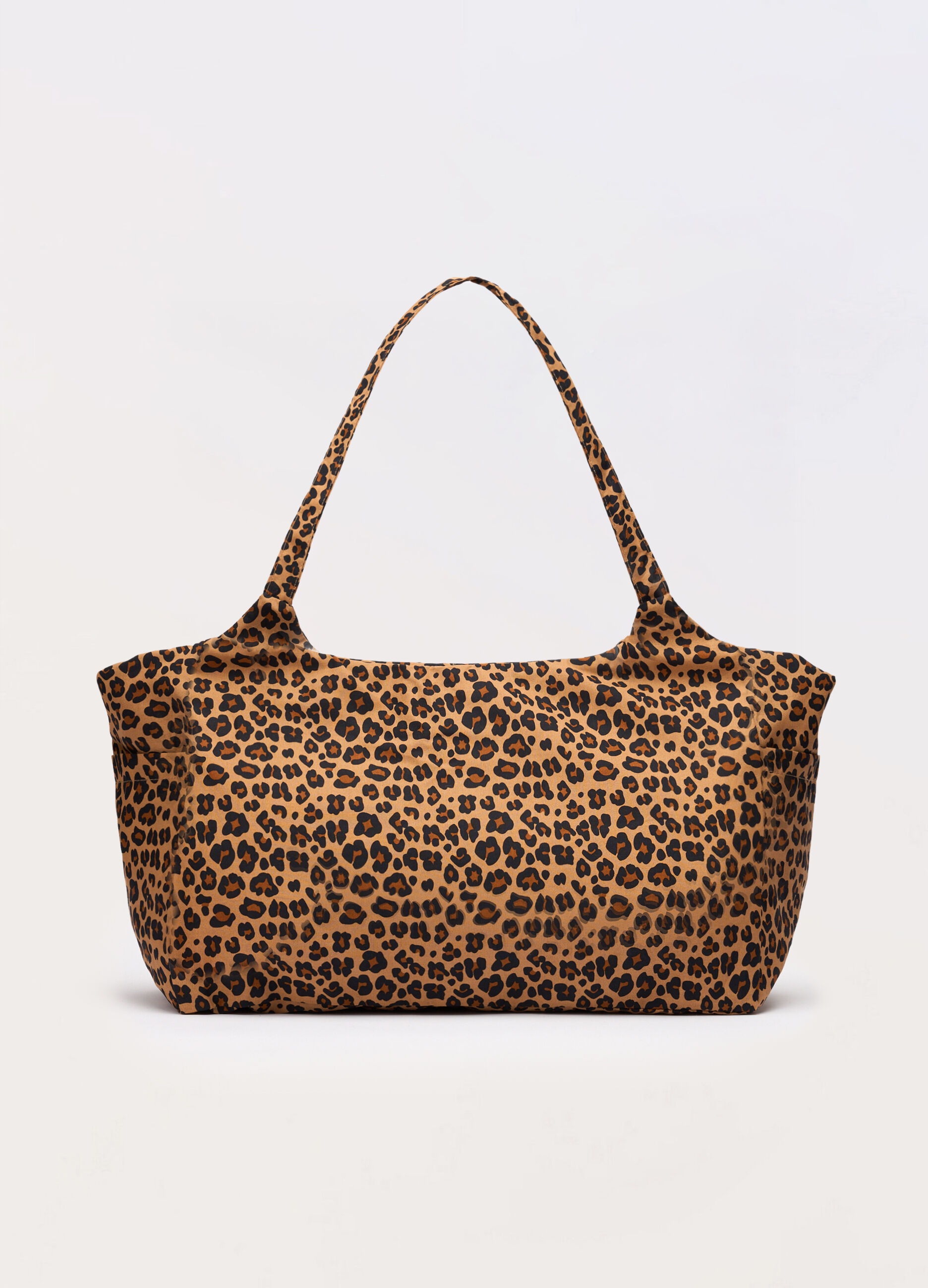 Borsa in cotone con stampa donna_1