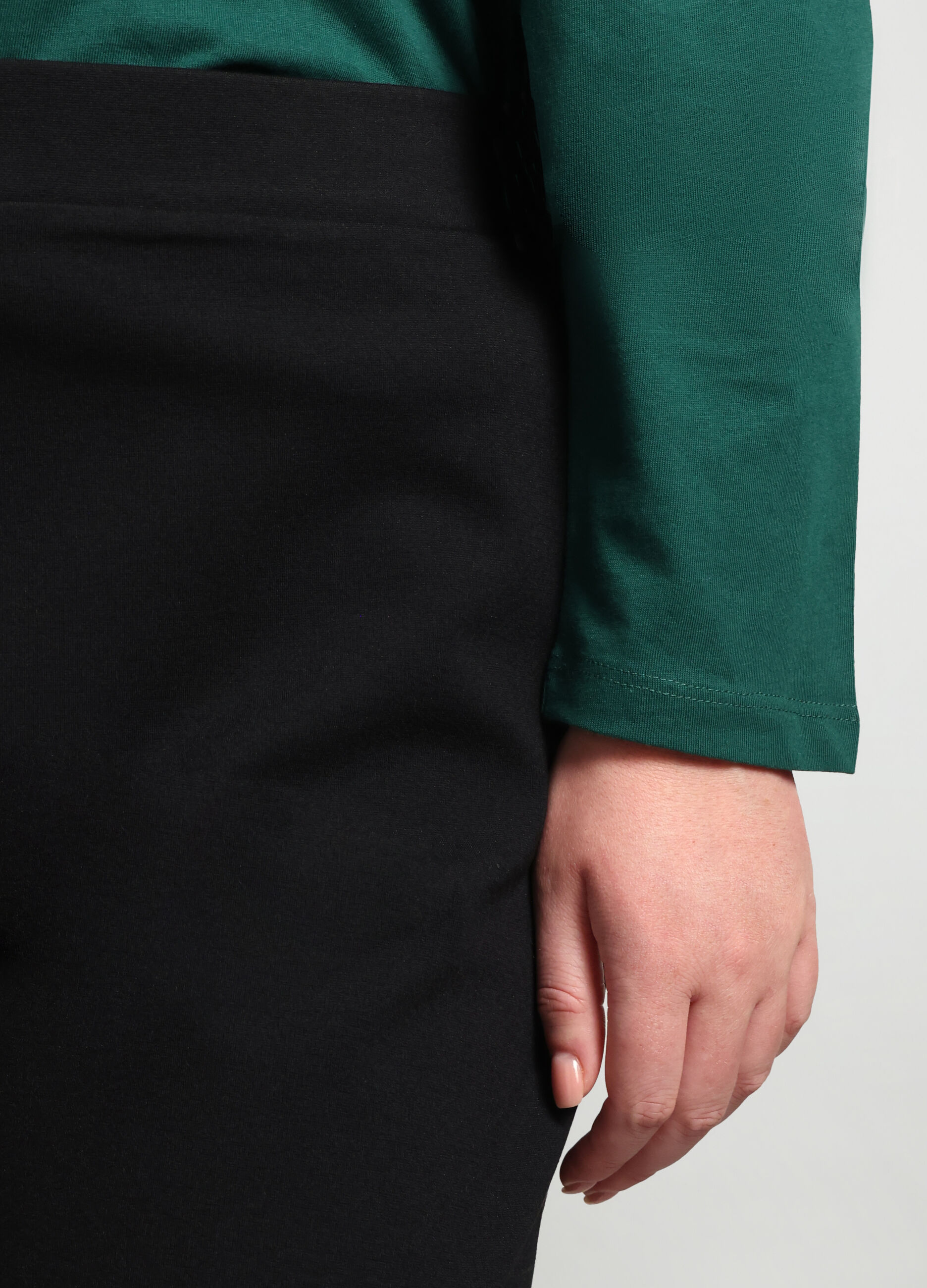 Pantaloni in misto viscosa donna curvy_2