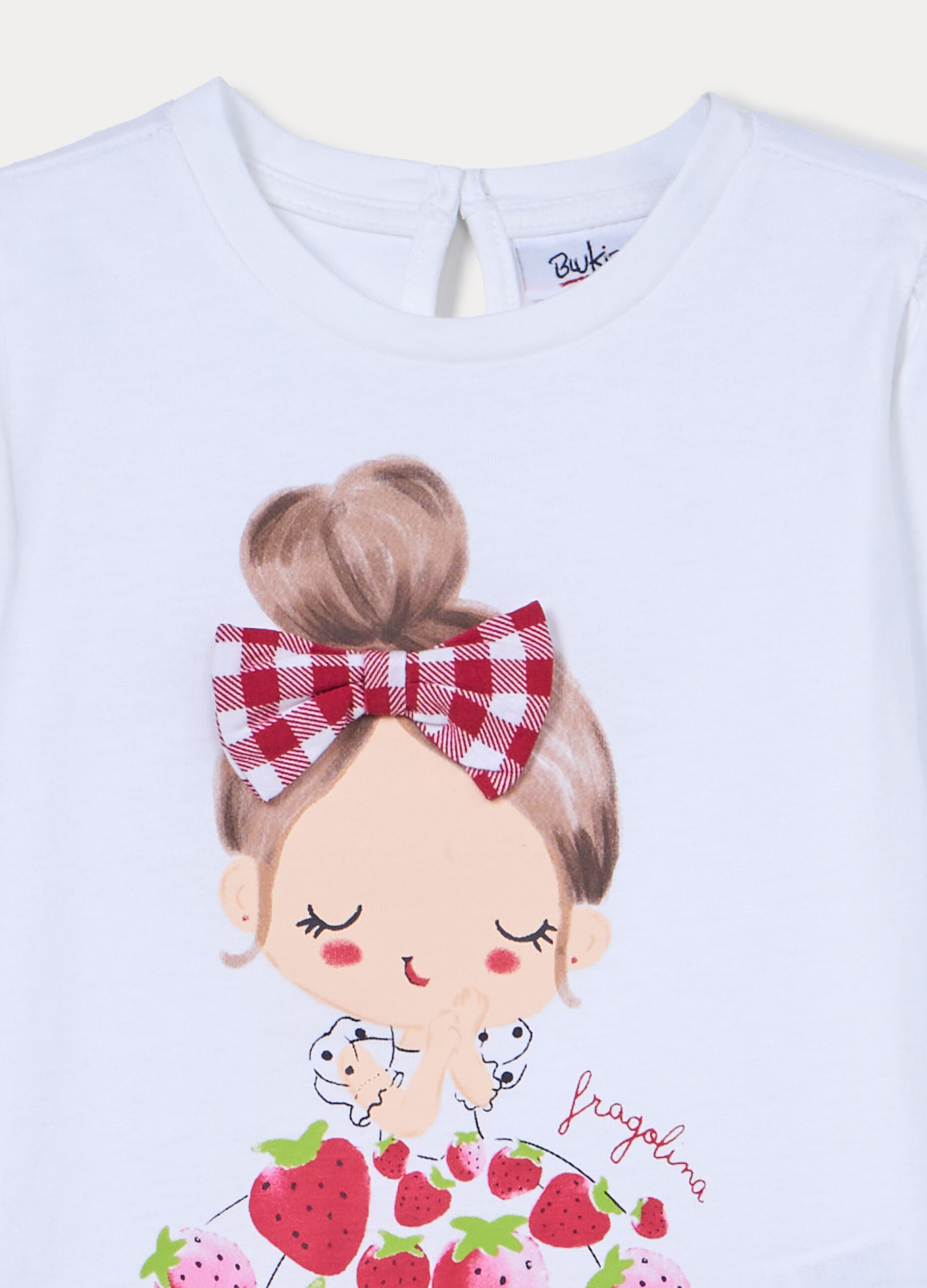 T-shirt in jersey di puro cotone bimba_2