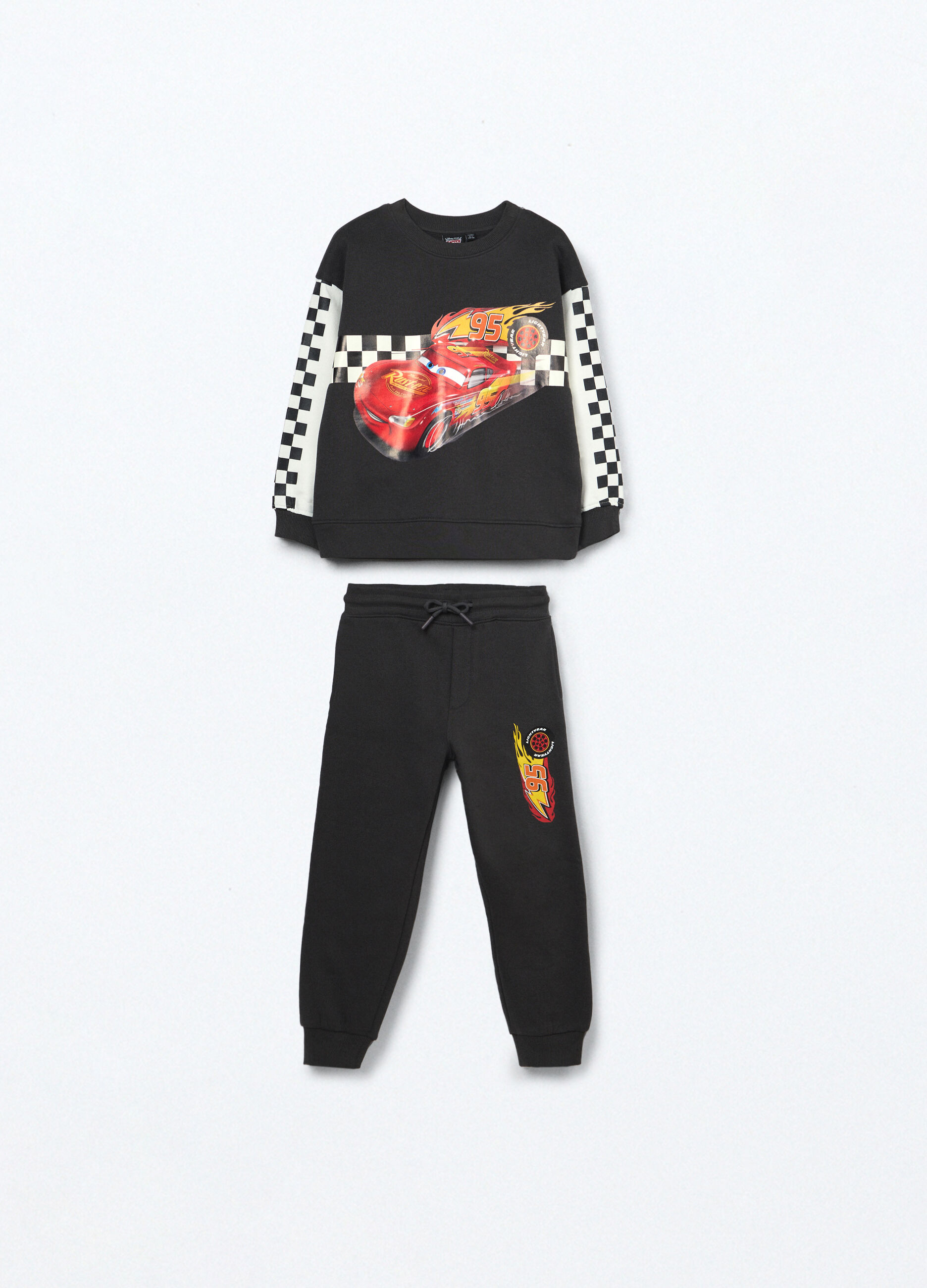 Jogging set in cotone fleece bambino_0
