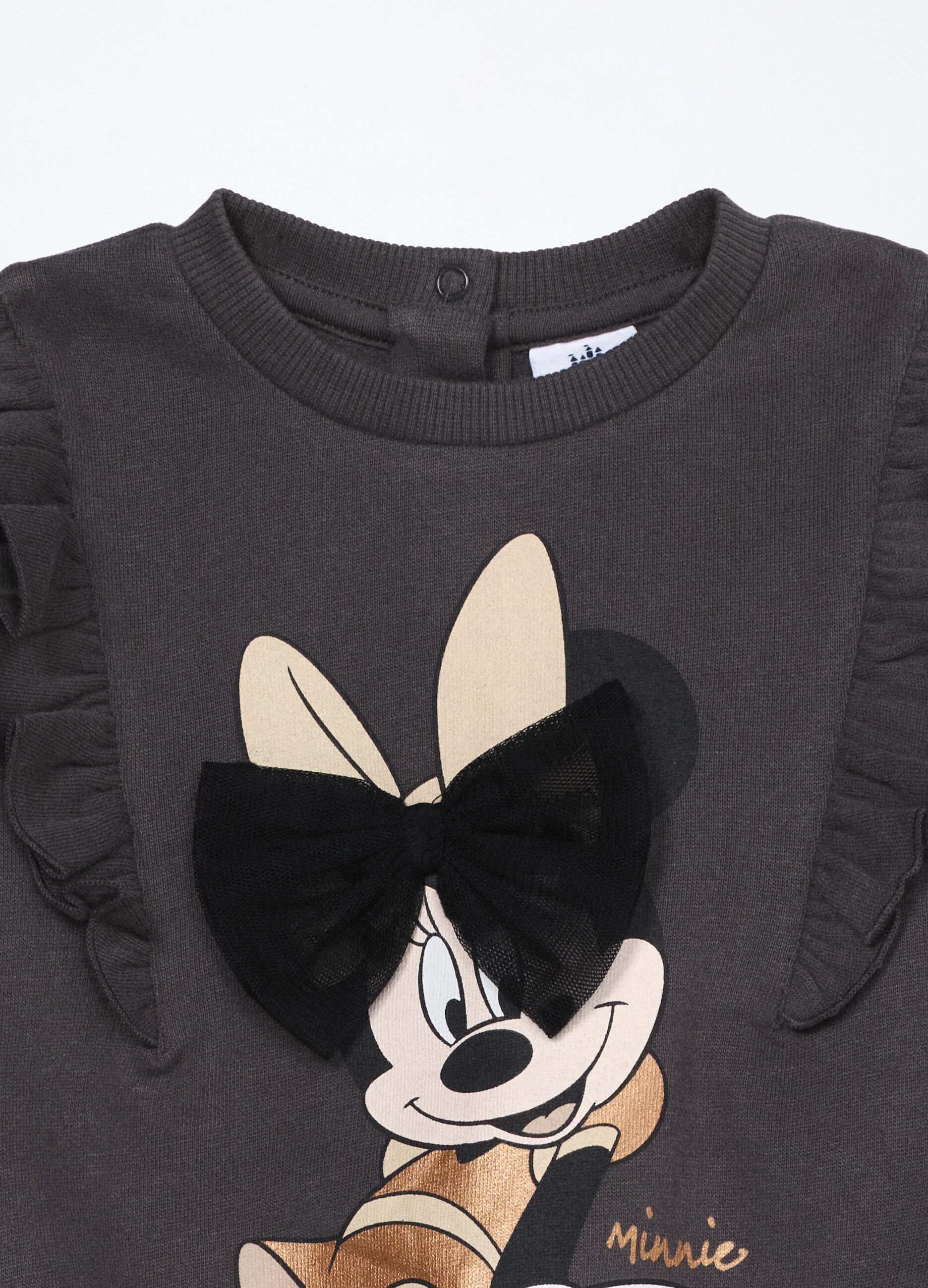 Felpa in puro cotone fleece neonata_2