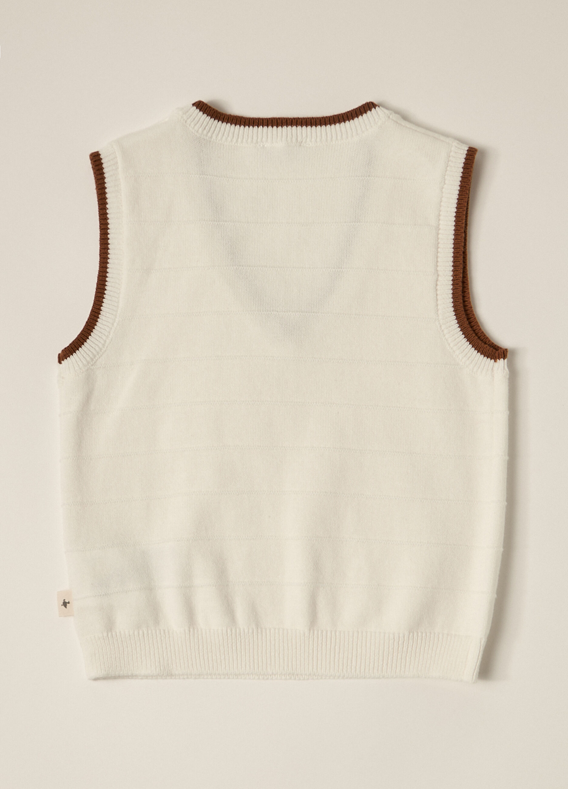 Gilet tricot in puro cotone IANA neonato