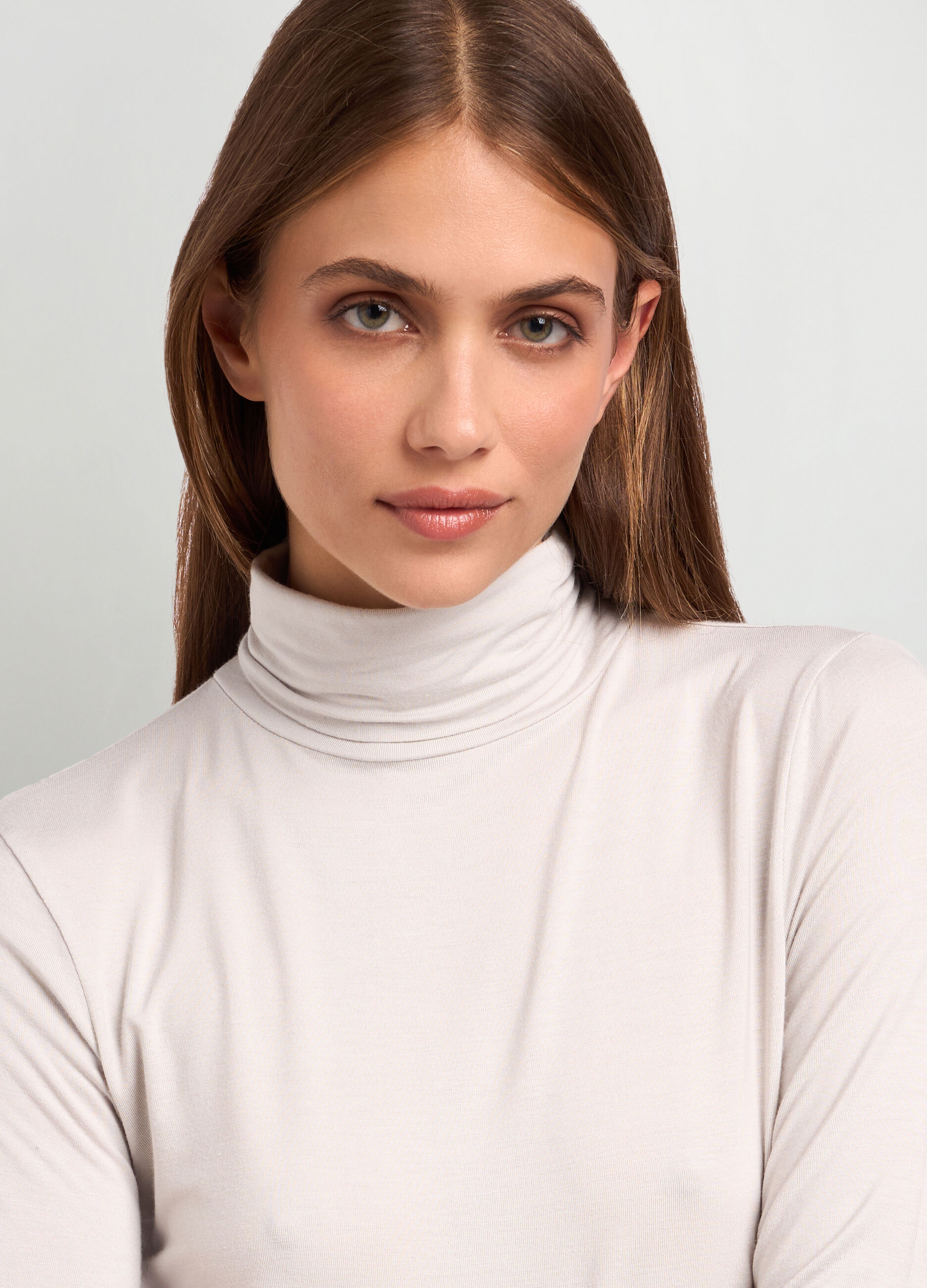 Lupetto in viscosa stretch donna_2