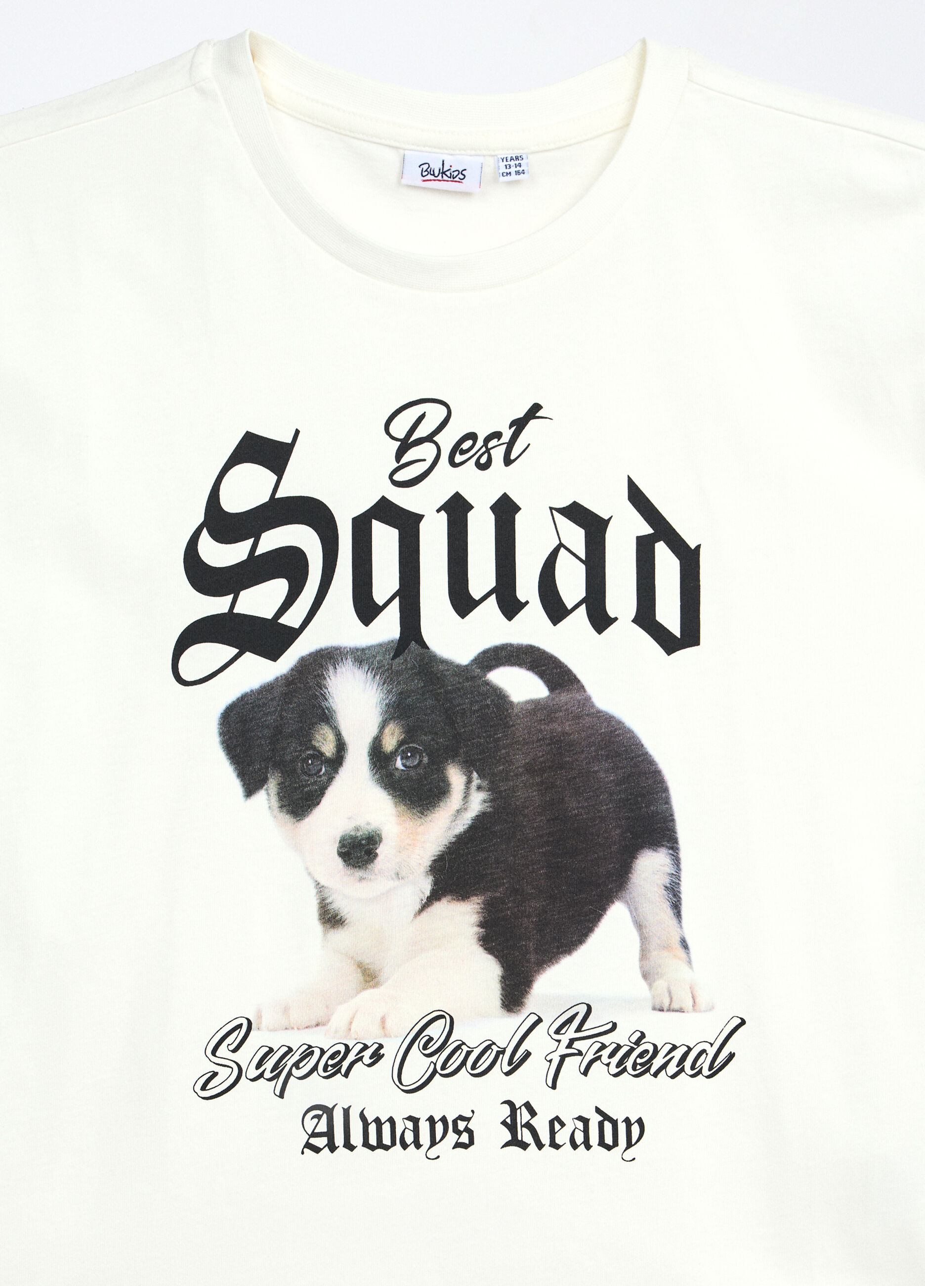 T-shirt in jersey di puro cotone ragazza_2