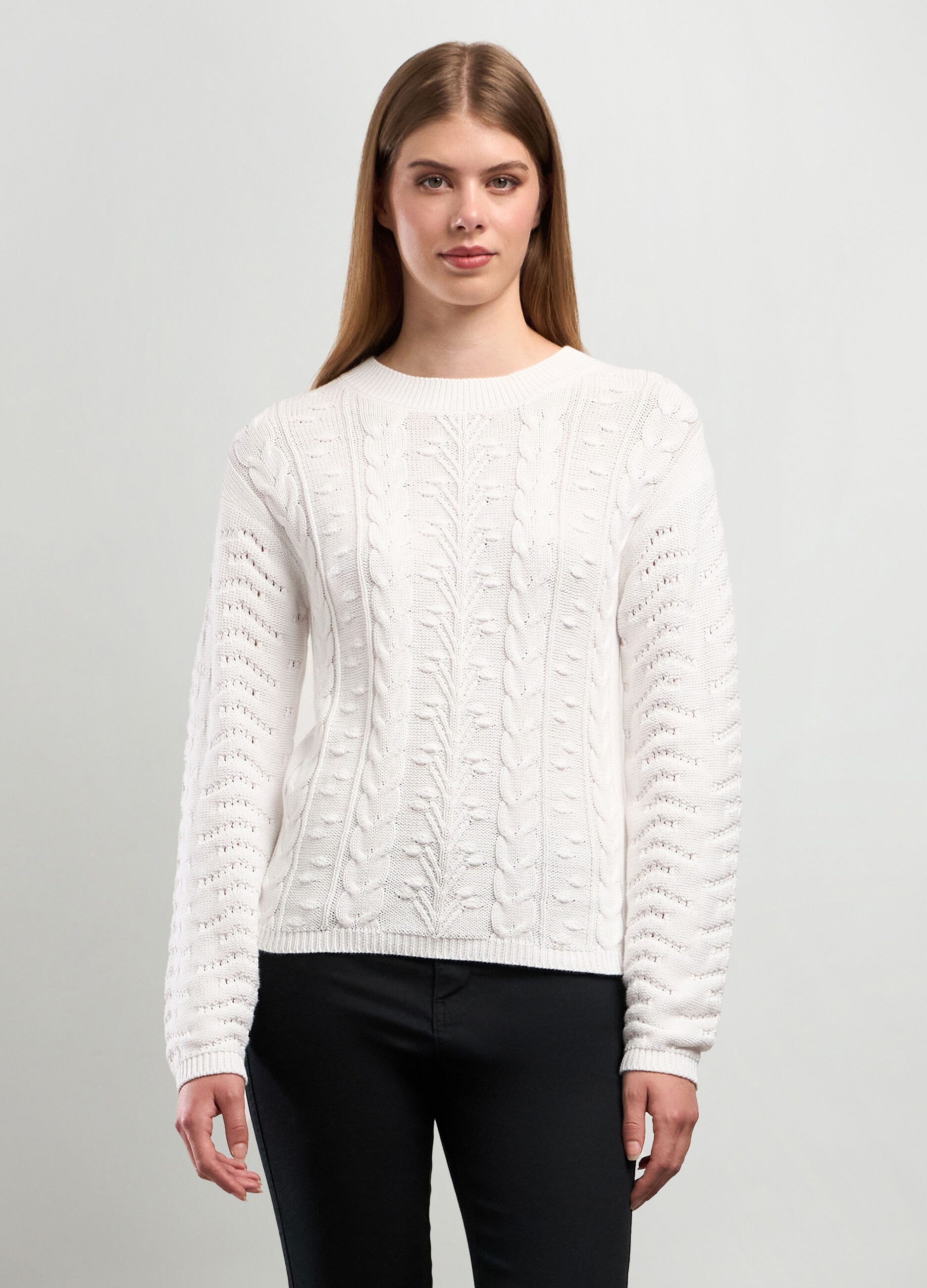 Tricot in puro cotone donna_0
