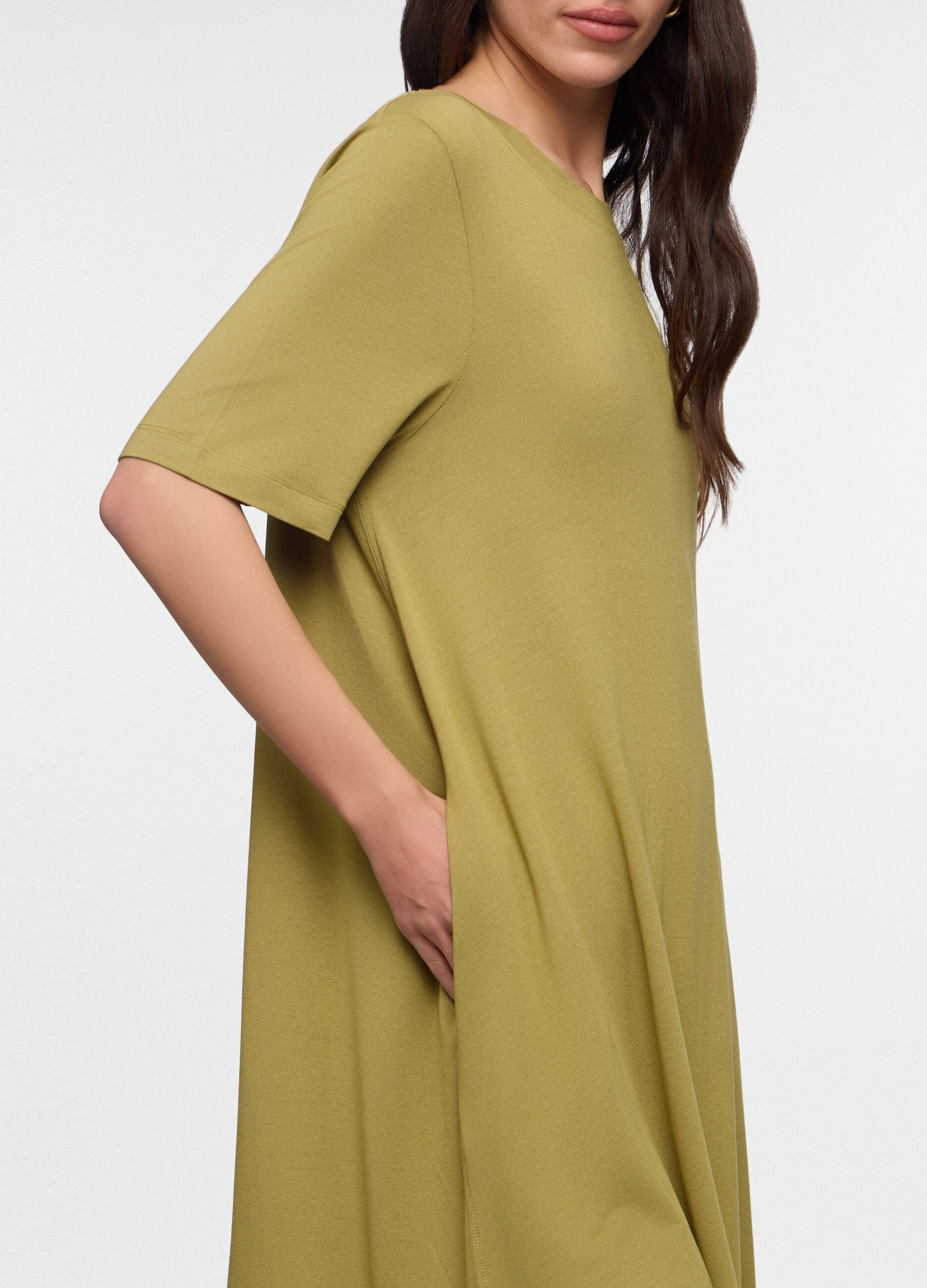 Caftano copricostume stretch donna
