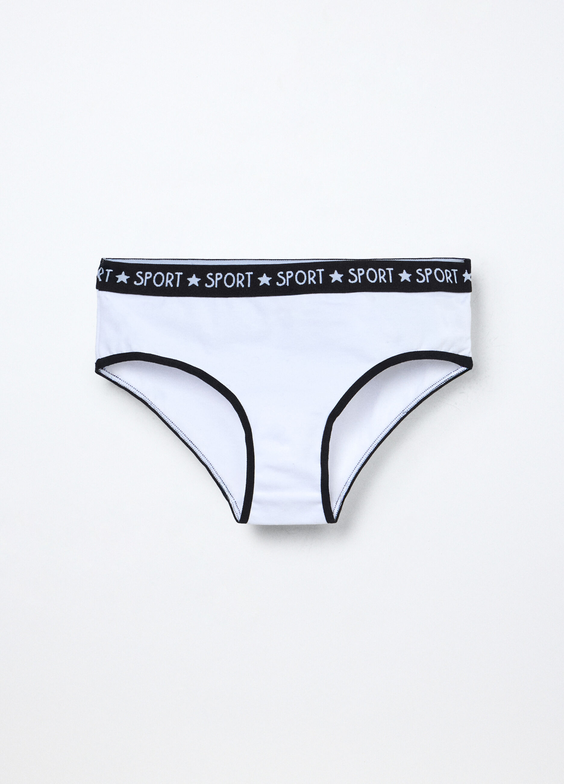 Slip in jersey di cotone stretch ragazza_0