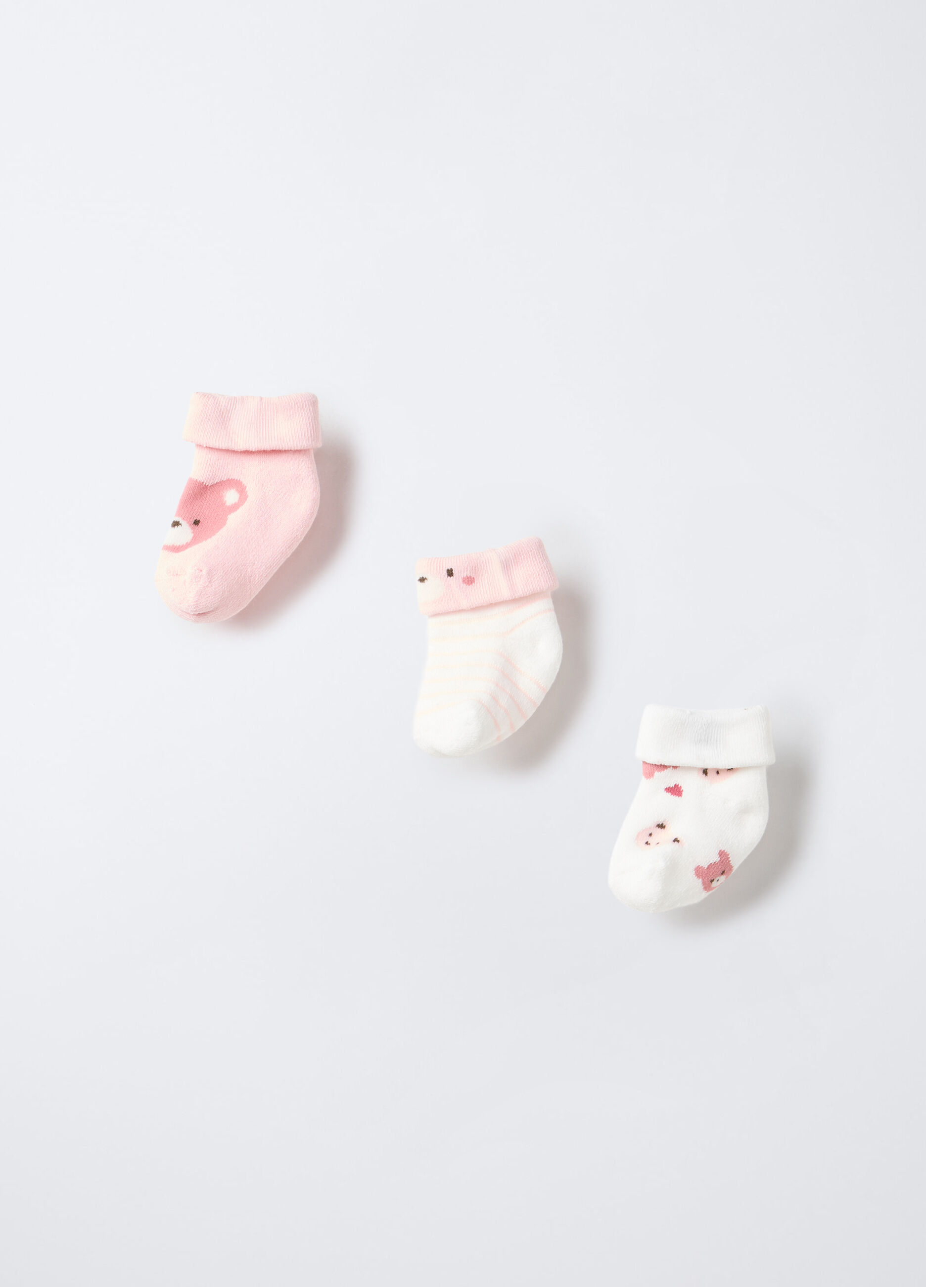 Pack 3 calze in spugna misto cotone stretch _1