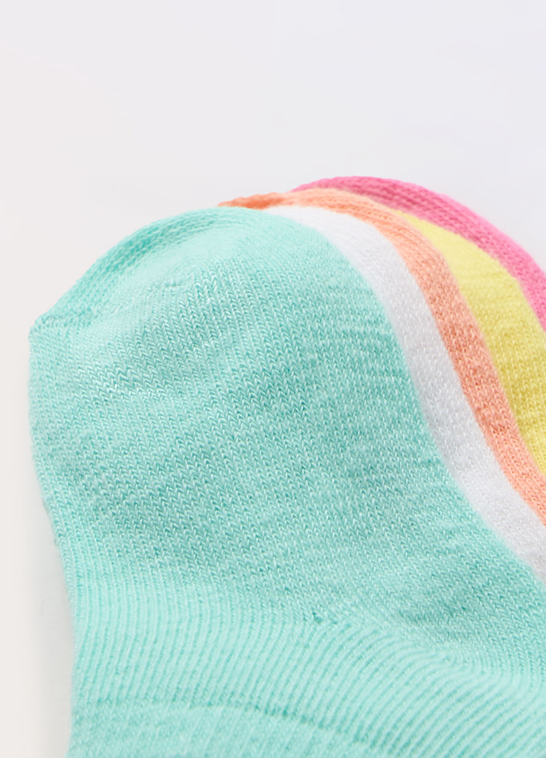 Pack 5 calze corte misto cotone neonata_1