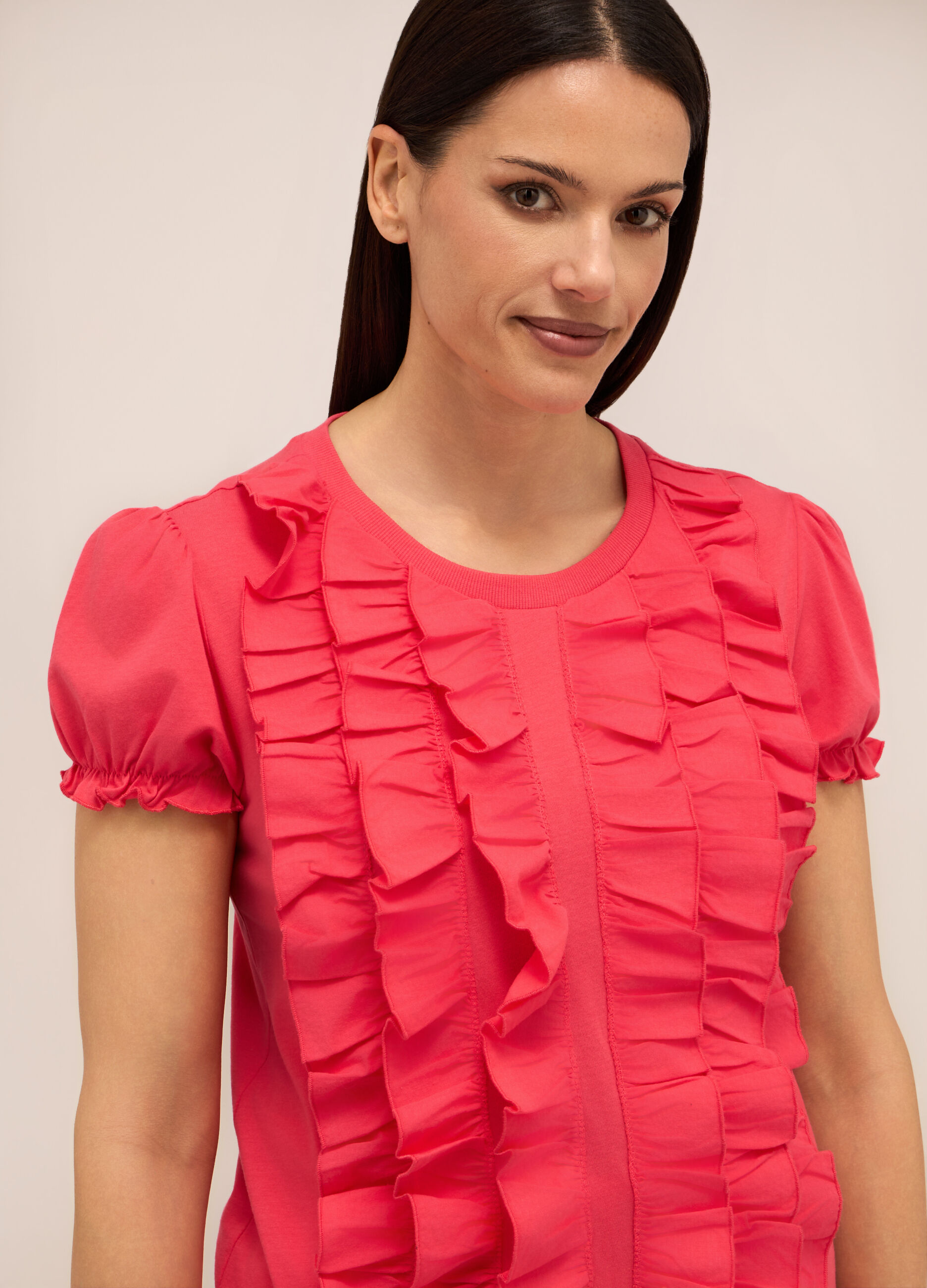 T-shirt in puro cotone donna_2