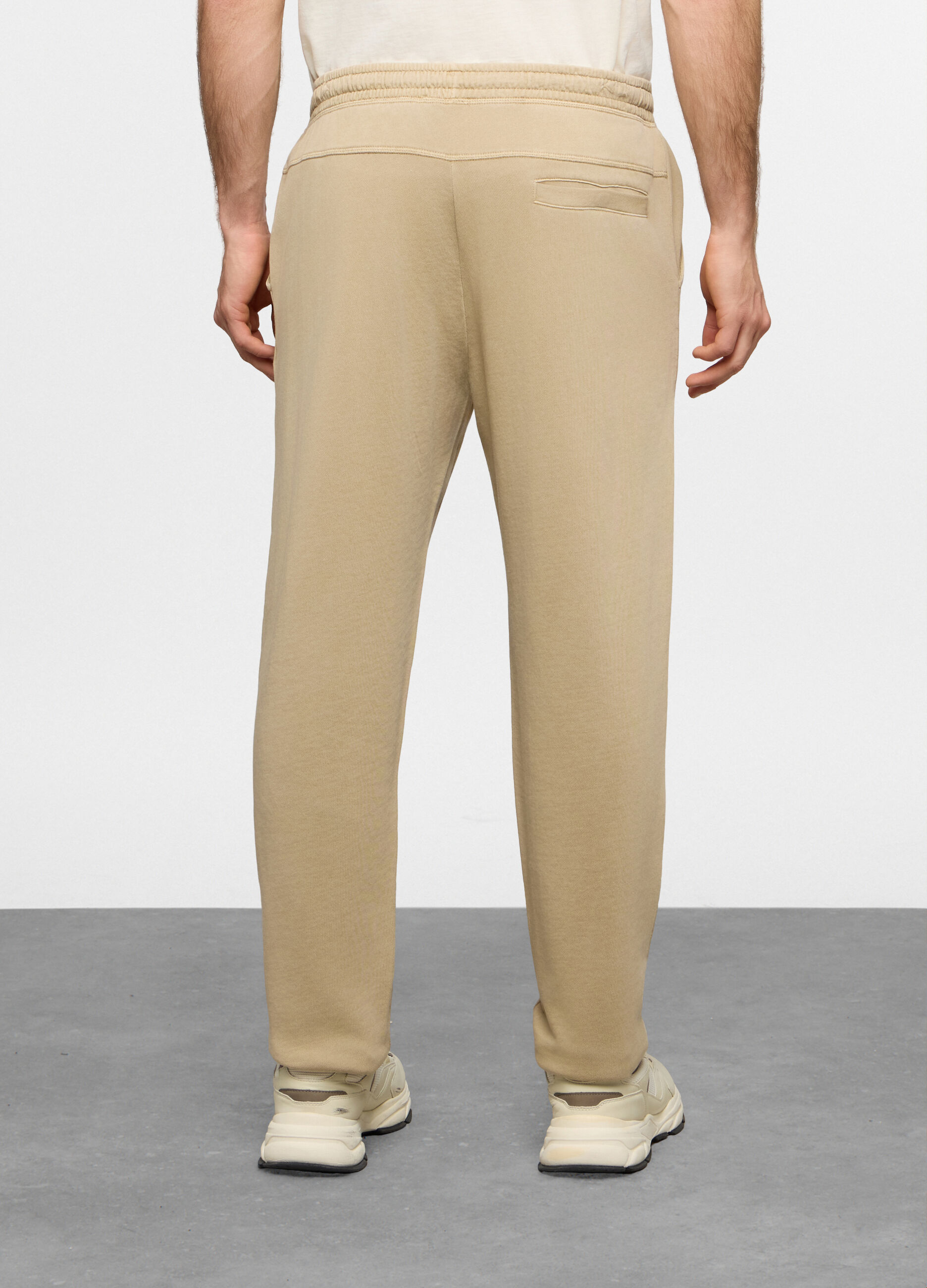 Jogger regular fit in cotone uomo_1