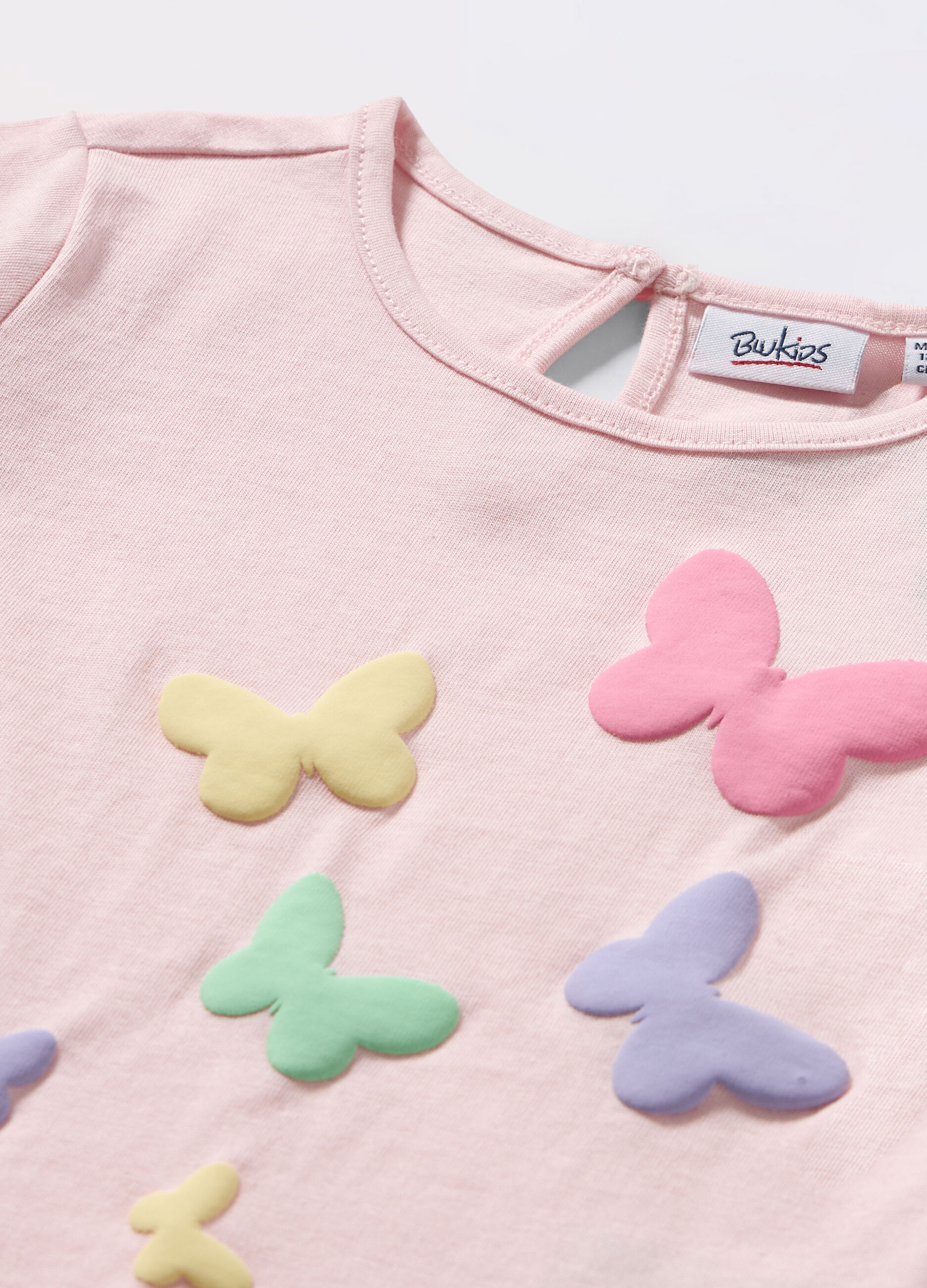 T-shirt in jersey di puro cotone neonata_1
