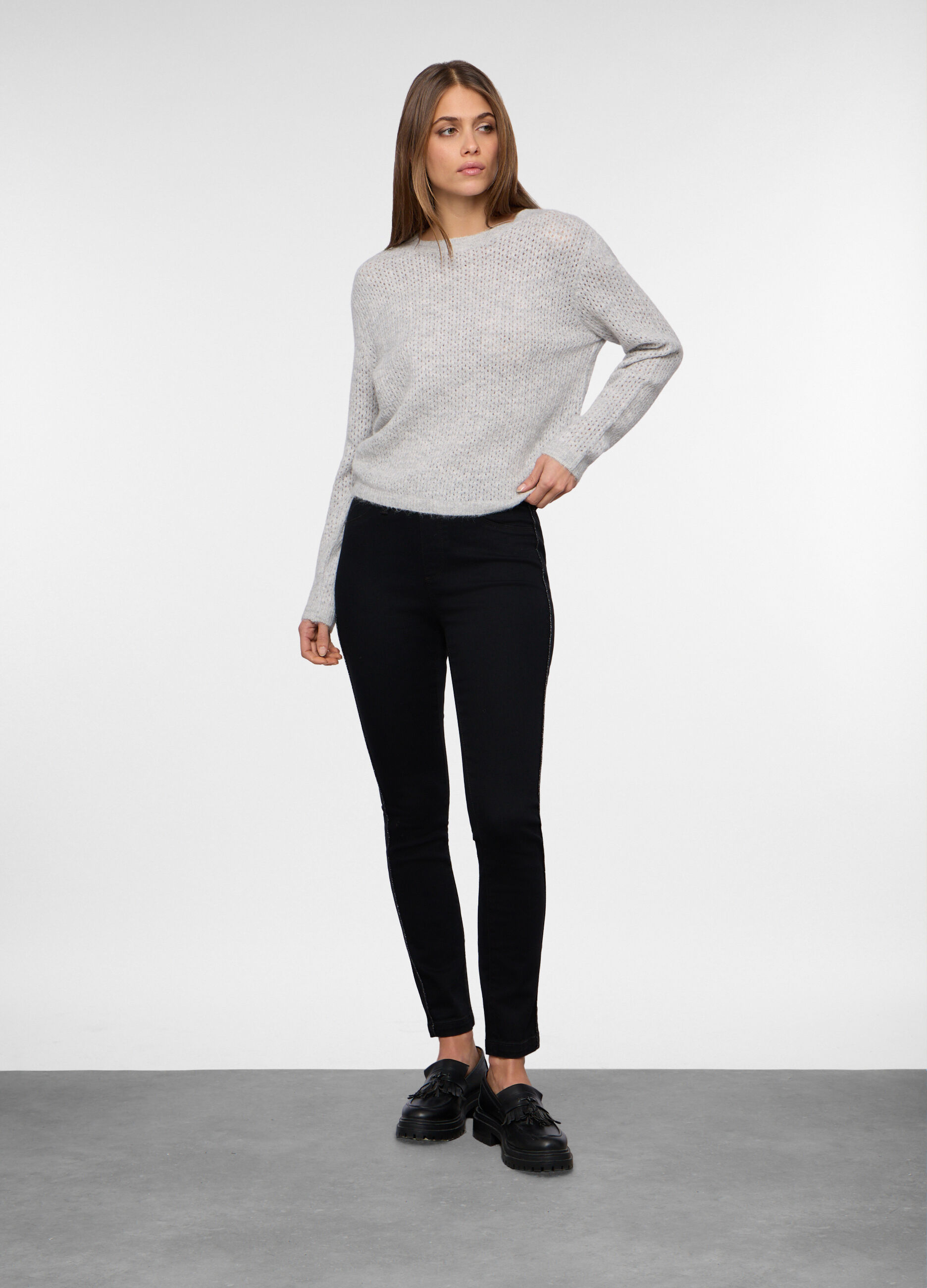 Jeggings fit skinny in misto cotone stretch donna_0