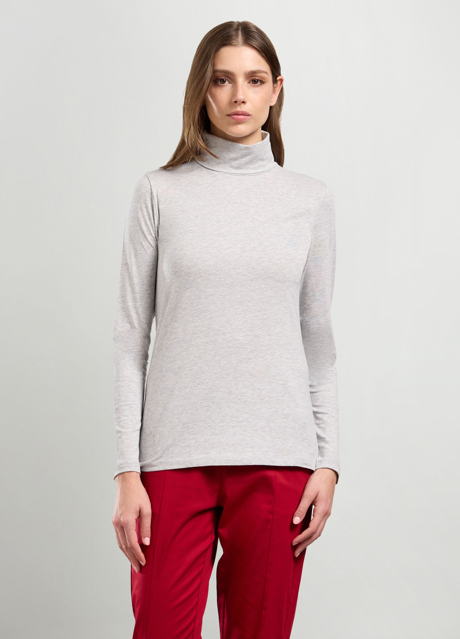 Lupetto in cotone stretch donna_0