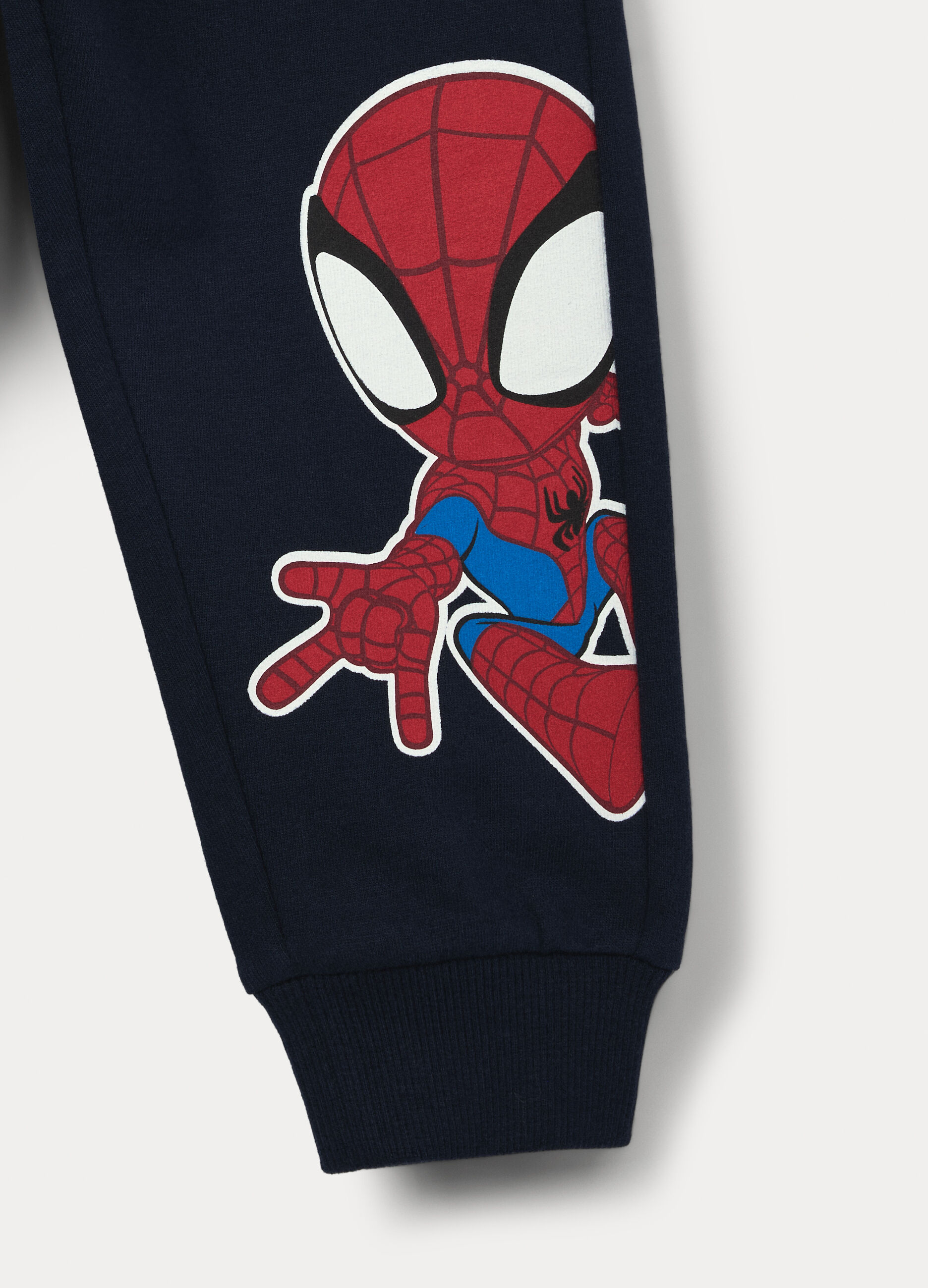 Jogging set Marvel in french terry di puro cotone bimbo_3