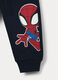 Jogging set Marvel in french terry di puro cotone bimbo_3